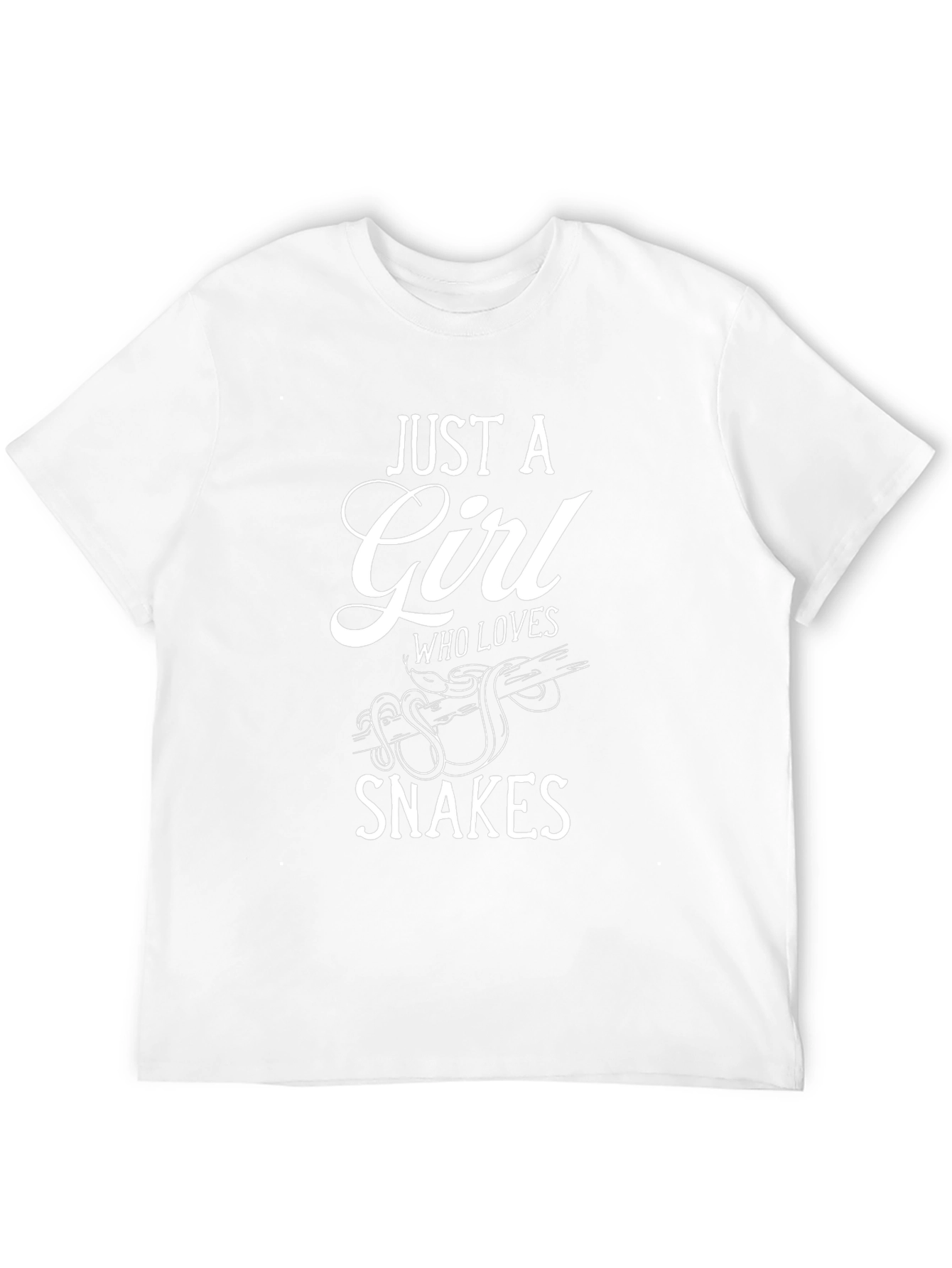 Just a Girl Who Loves Snakes T-Shirt