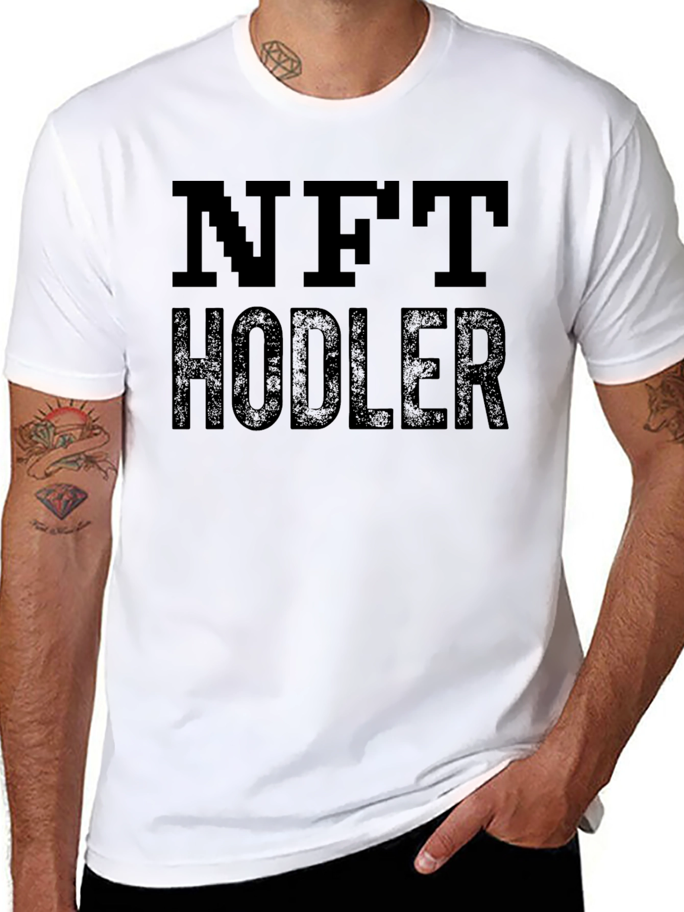 NFT Hodler T-Shirt - Crypto Investor Apparel