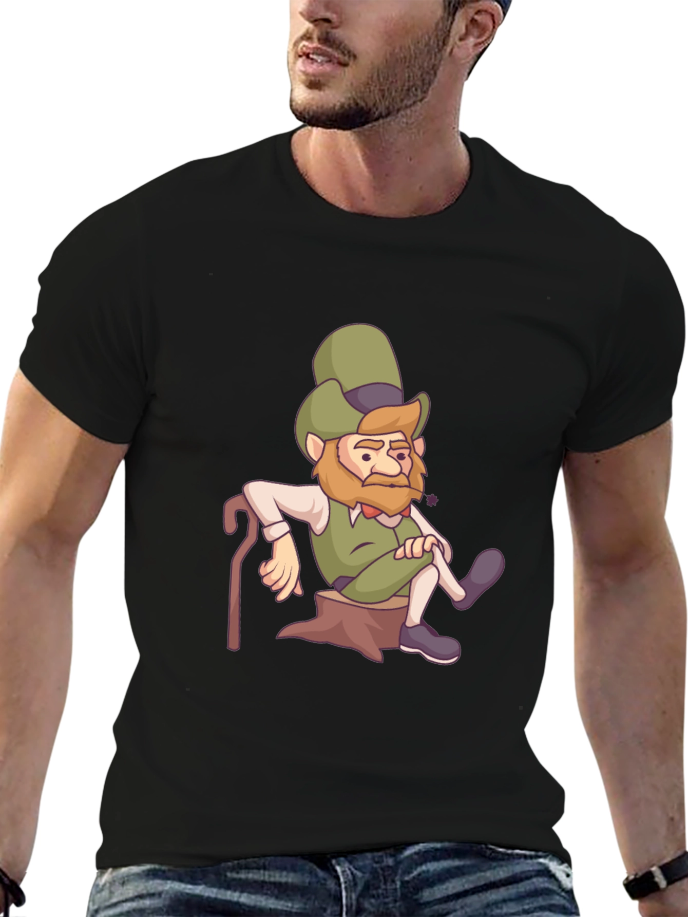 Leprechaun Graphic Tee - Lucky Irish Style