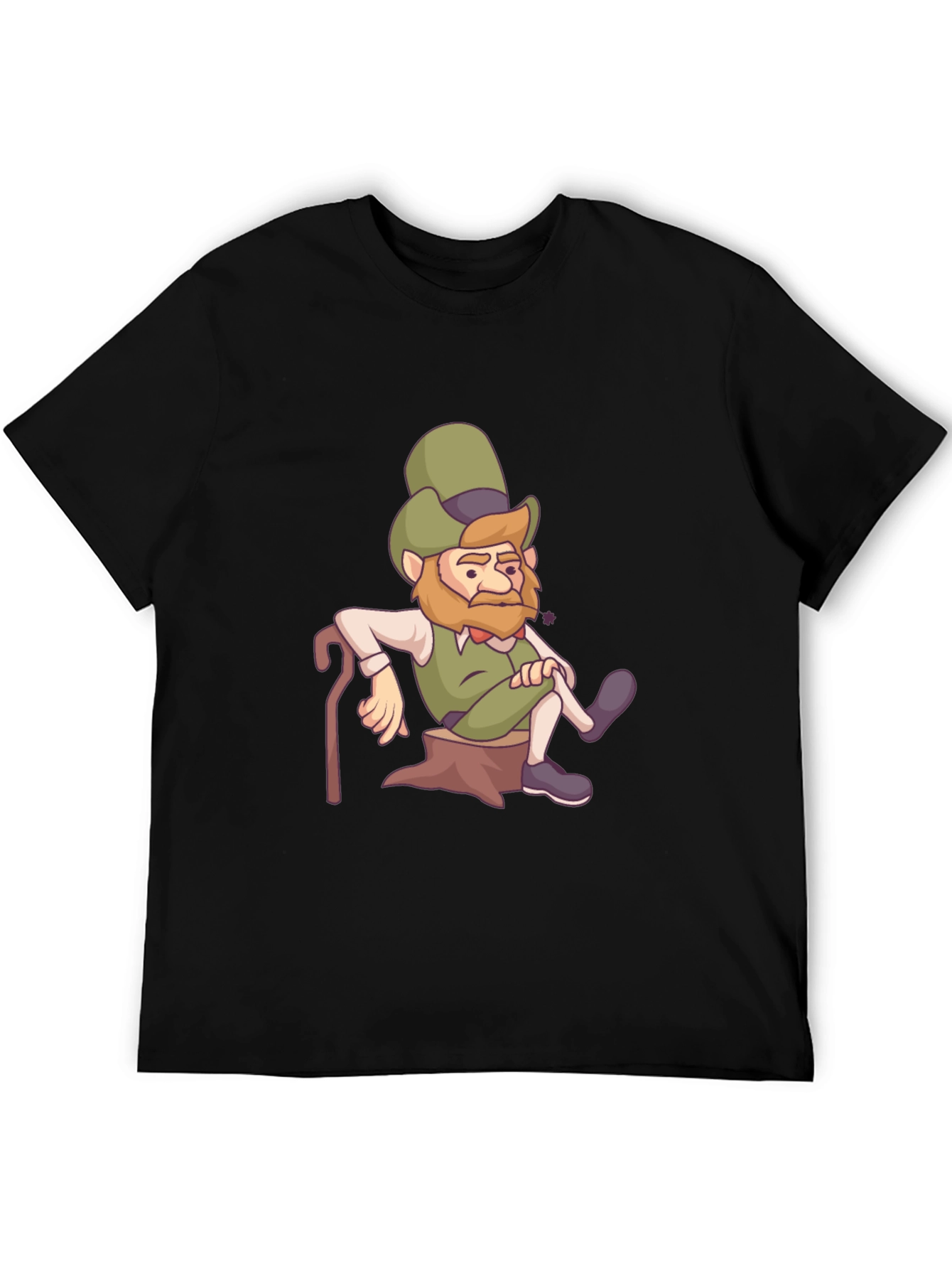 Leprechaun Graphic Tee - Lucky Irish Style