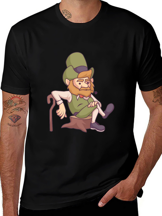 Leprechaun Graphic Tee - Lucky Irish Style