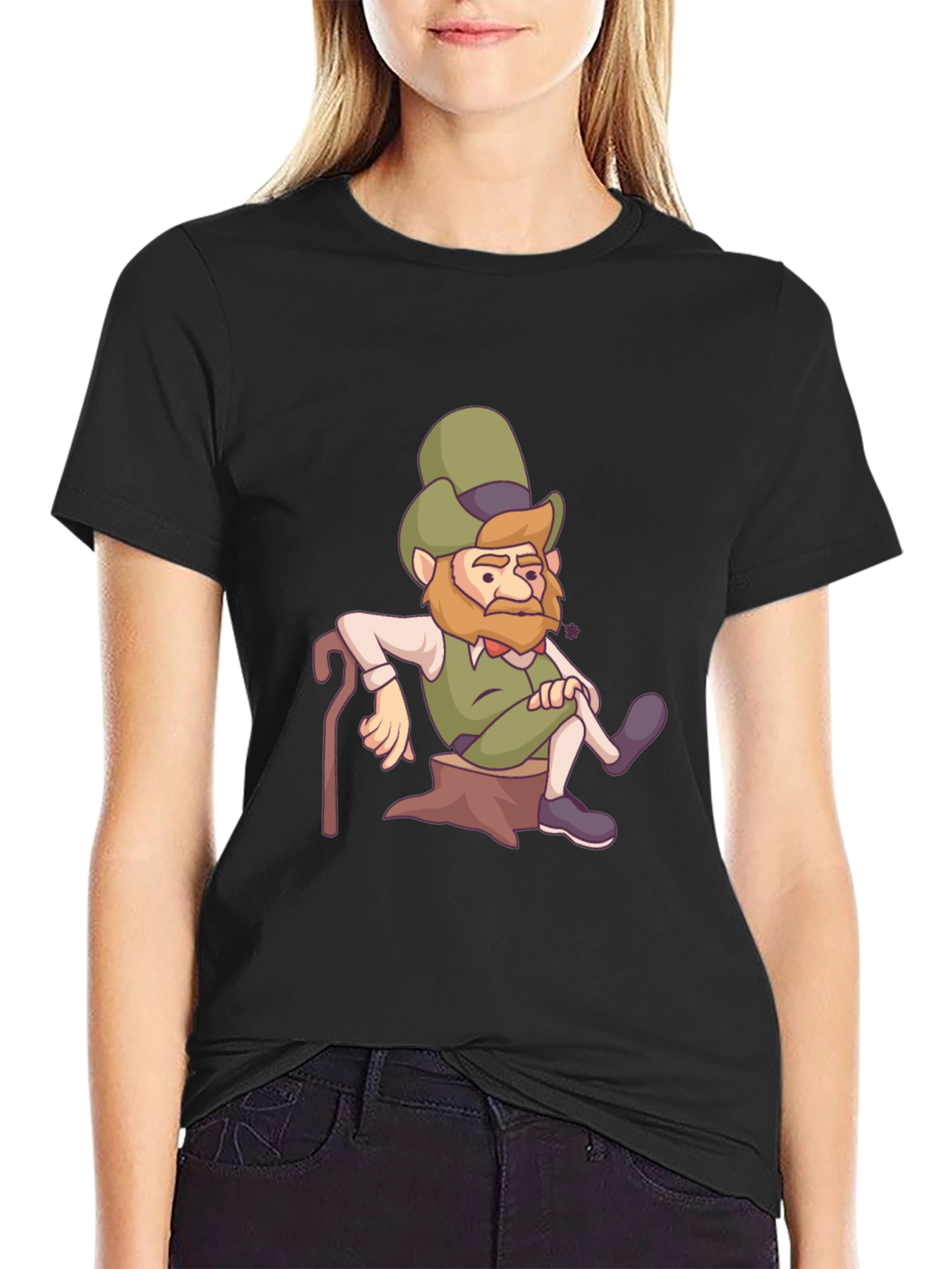Leprechaun Graphic Tee - Lucky Irish Style