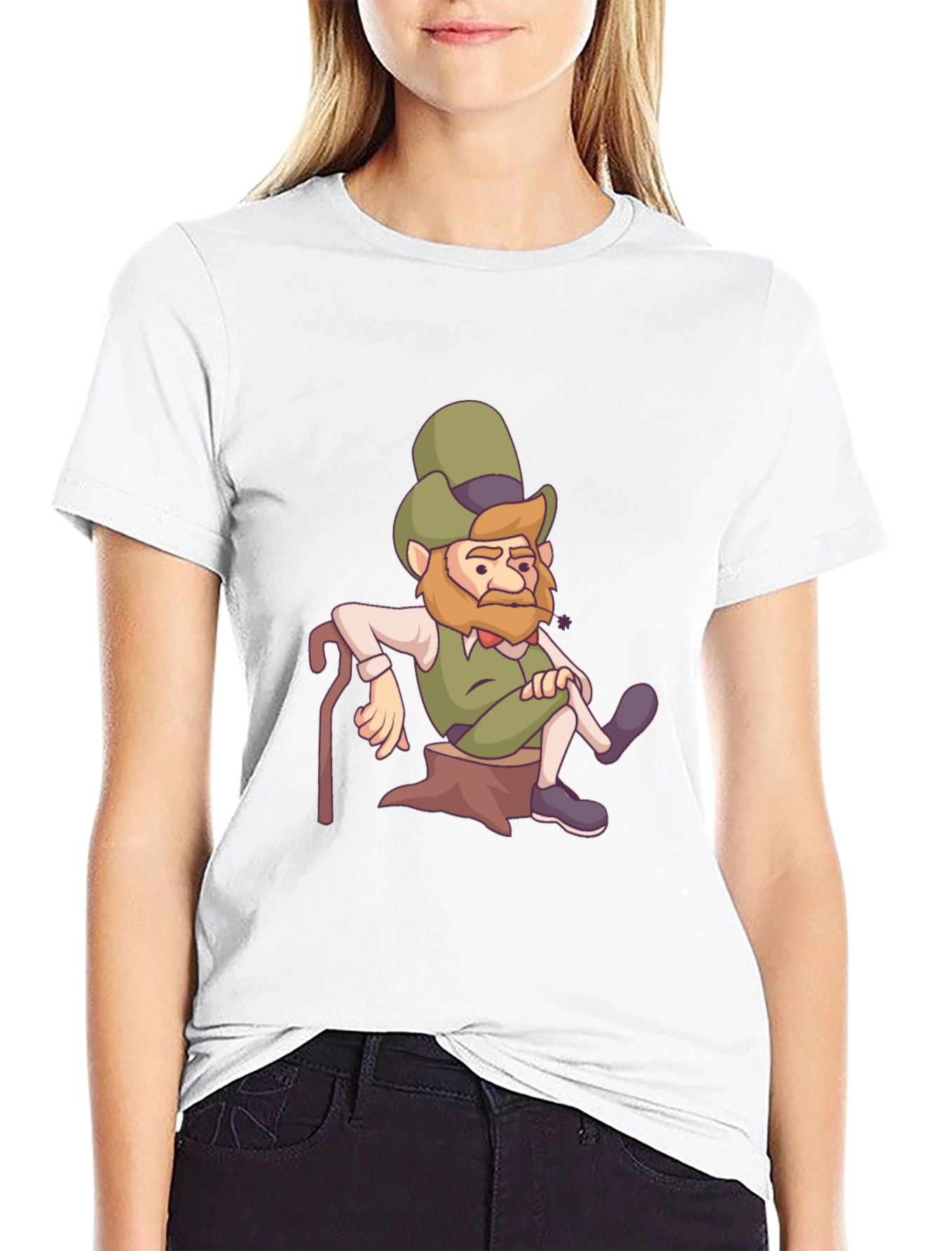 Leprechaun Graphic Tee - Lucky Irish Style