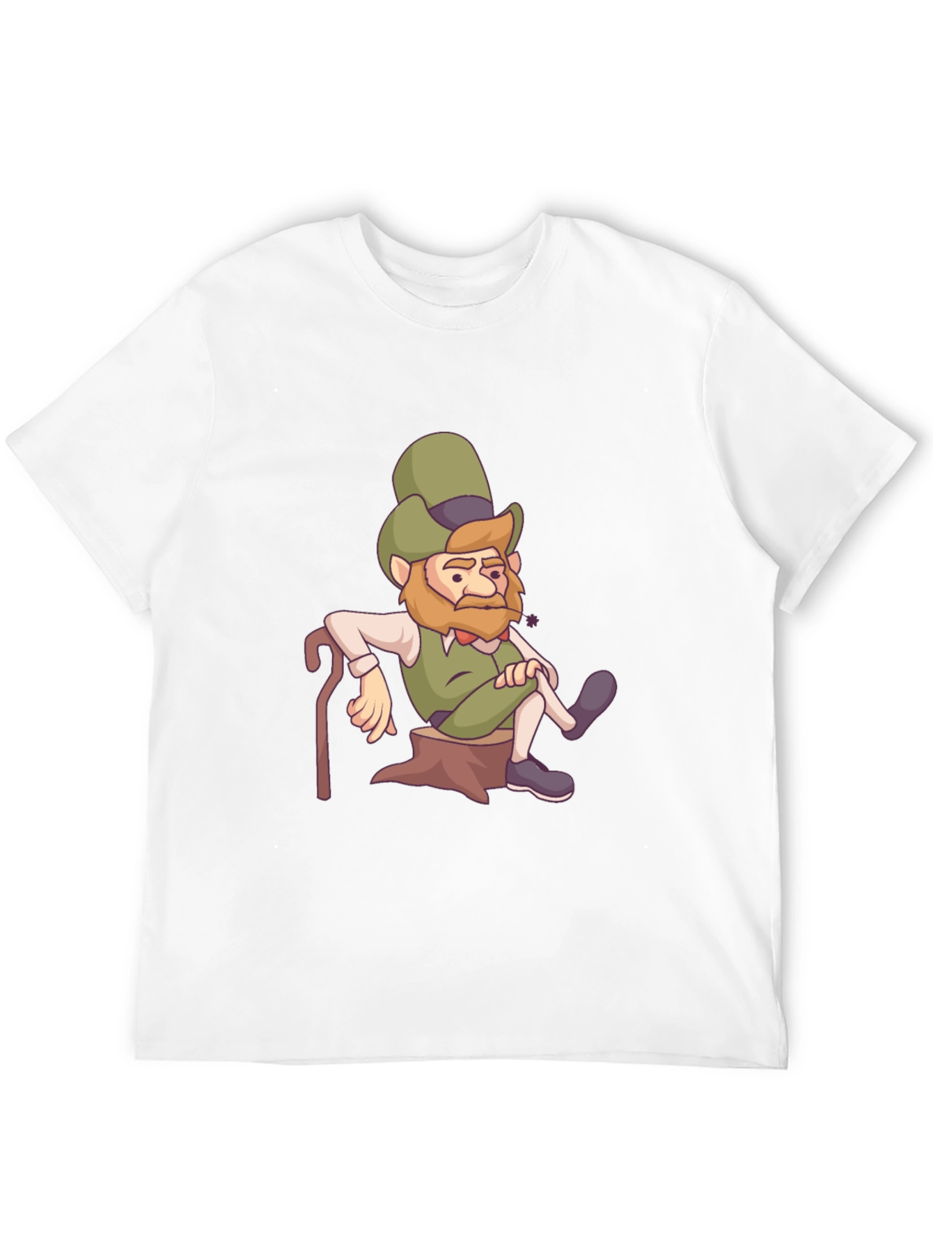 Leprechaun Graphic Tee - Lucky Irish Style