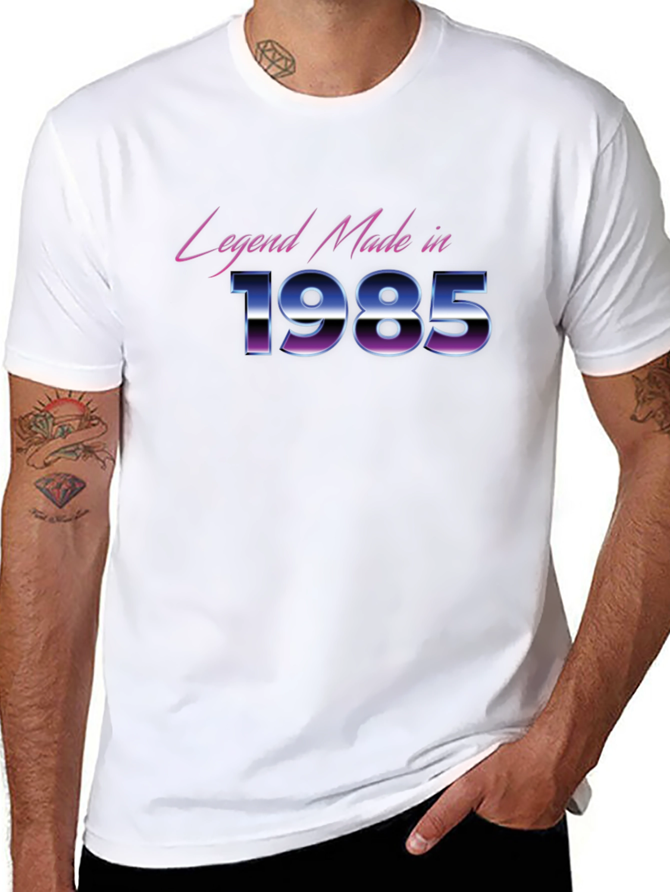 Legend Made in 1985 Graphic Tee - Birthday Gift
