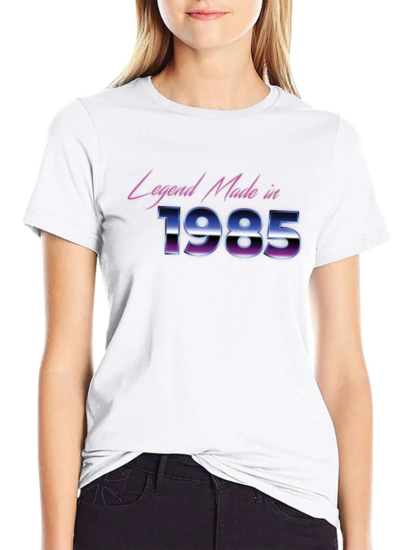 Legend Made in 1985 Graphic Tee - Birthday Gift