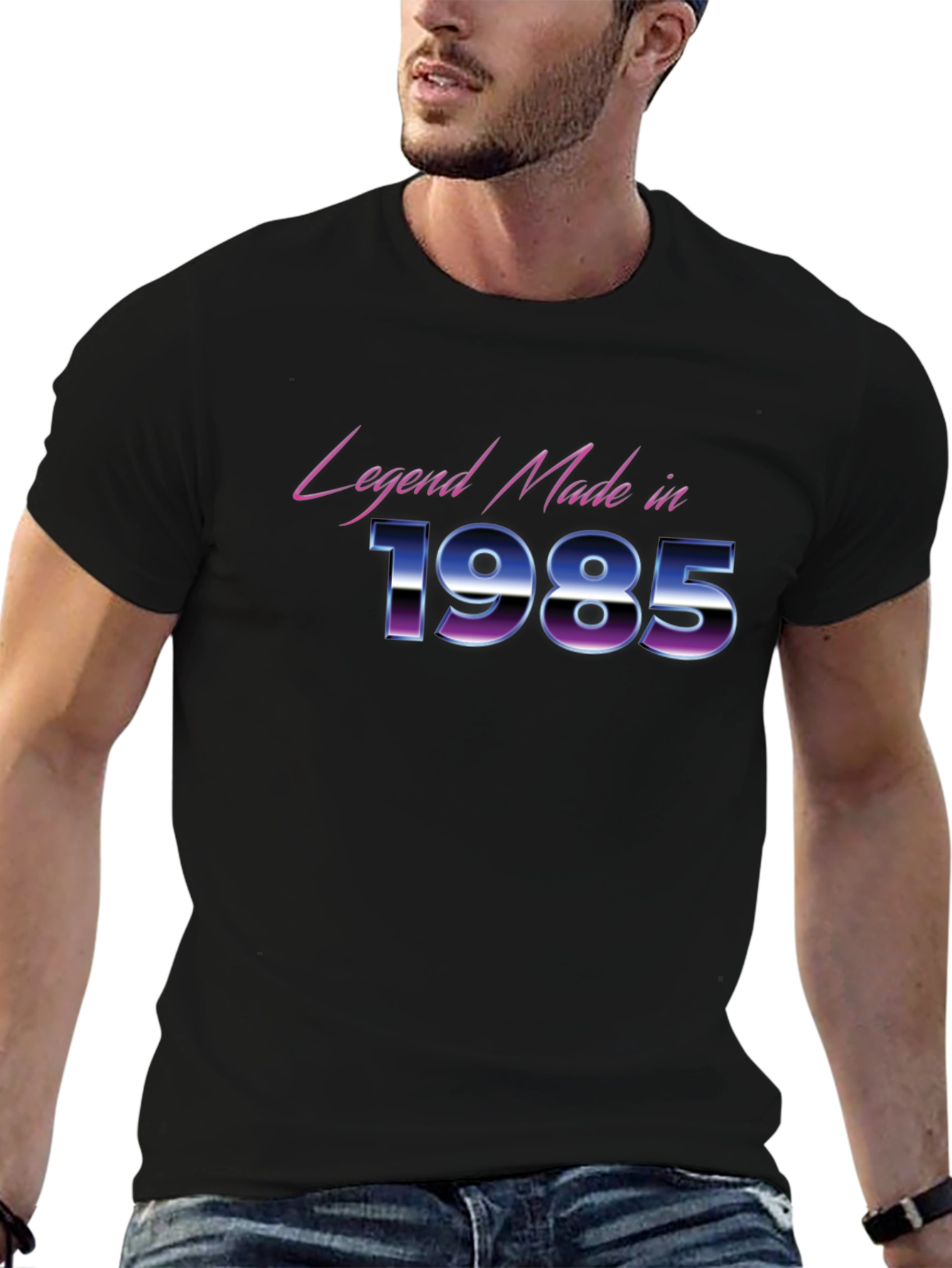 Legend Made in 1985 Graphic Tee - Birthday Gift