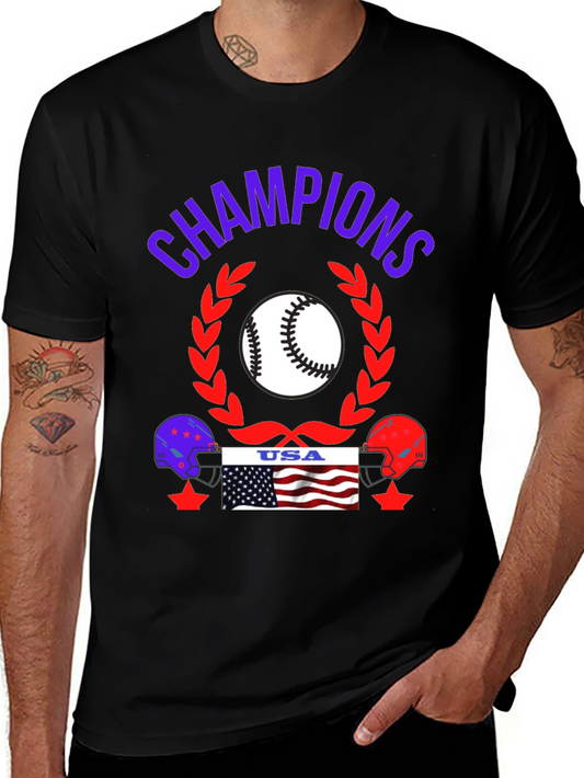 Champions USA Baseball T-Shirt