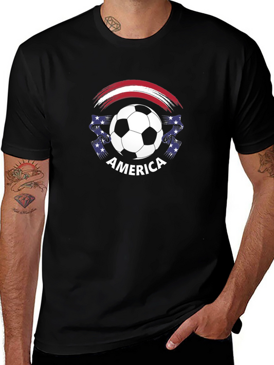 America Soccer Graphic T-Shirt