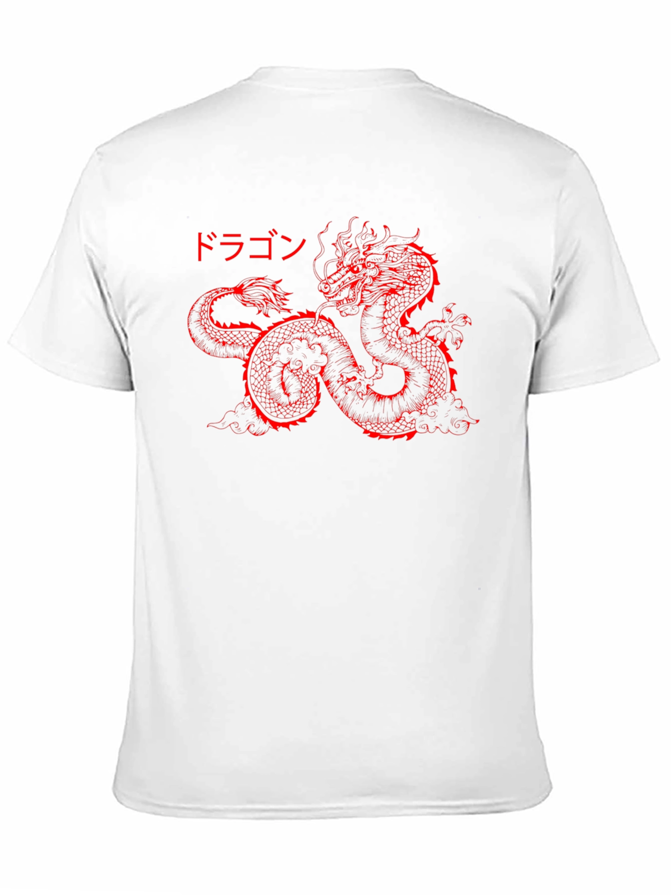 Red Dragon Graphic Black T-Shirt