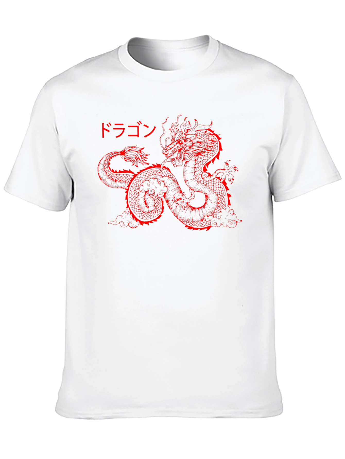 Red Dragon Graphic Black T-Shirt