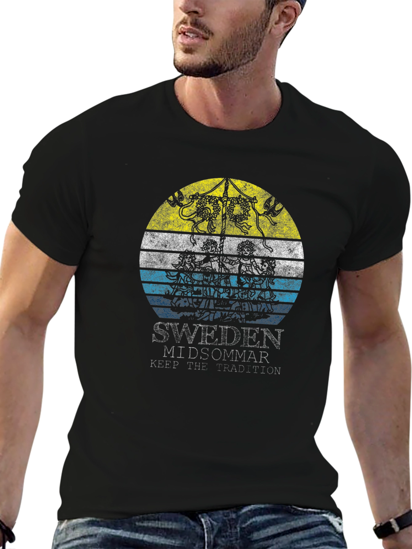 Sweden Midsommar Tradition T-Shirt