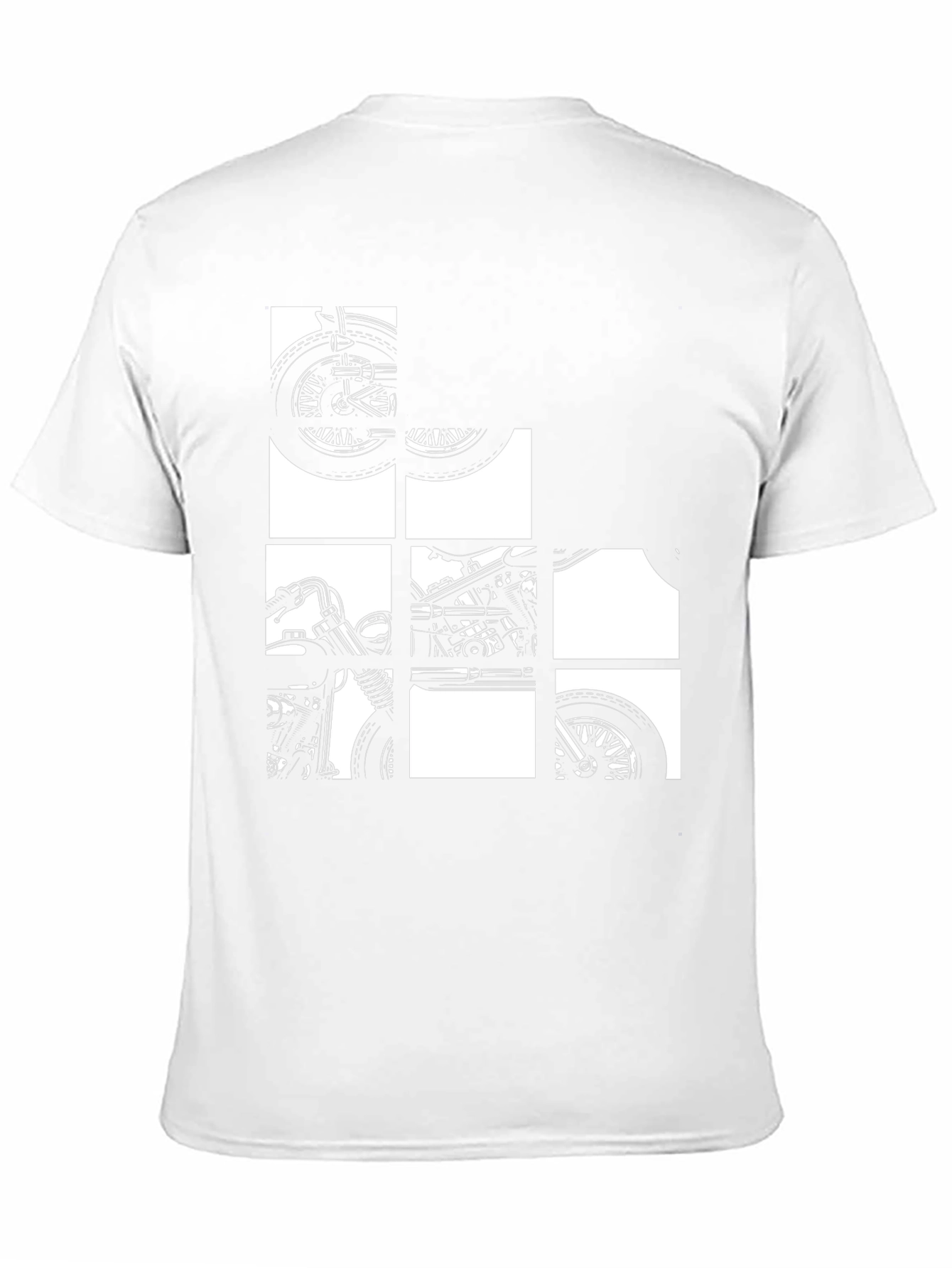 Motorcycle Graphic Tee - Black