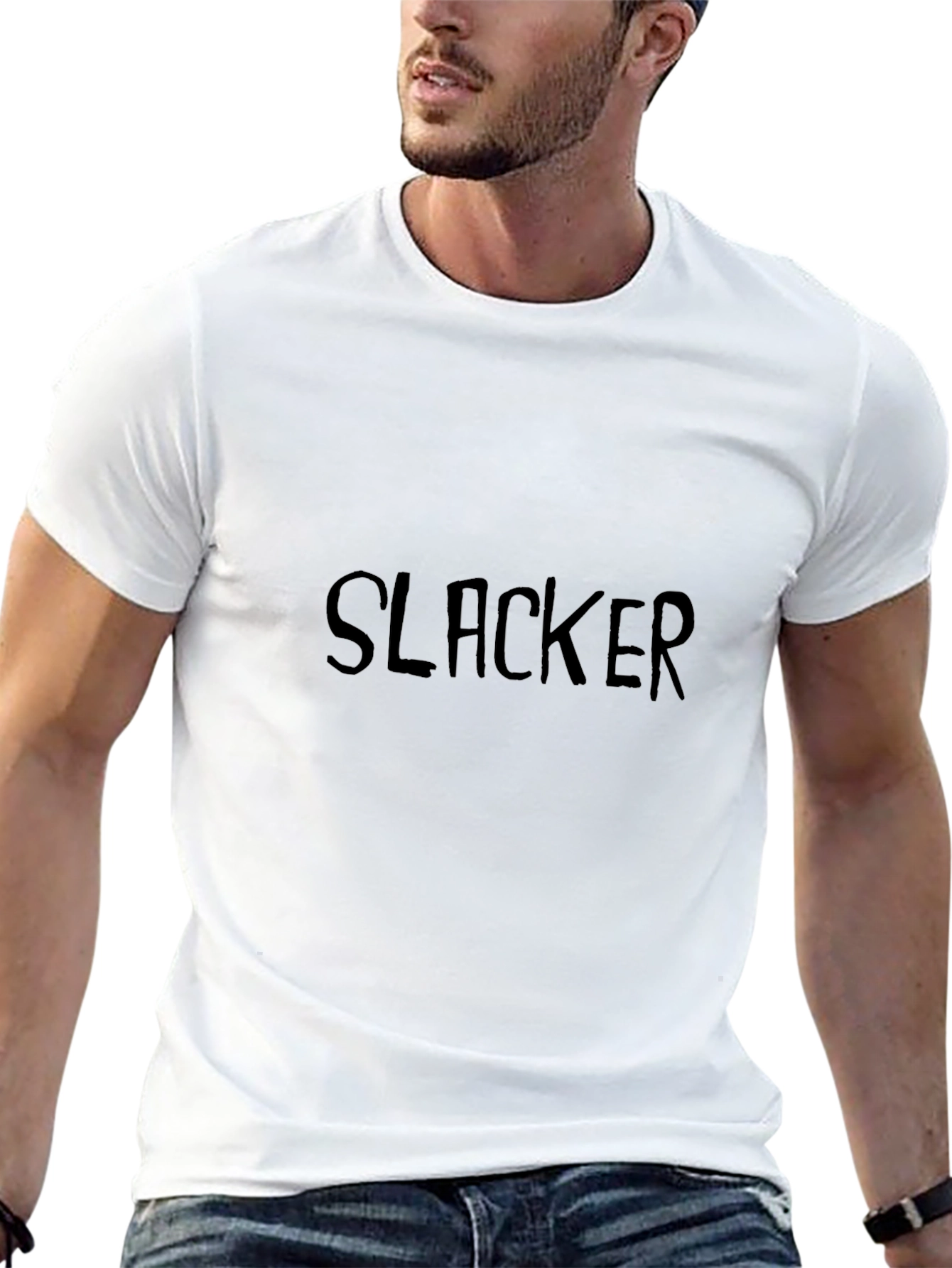 Slacker Black T-Shirt