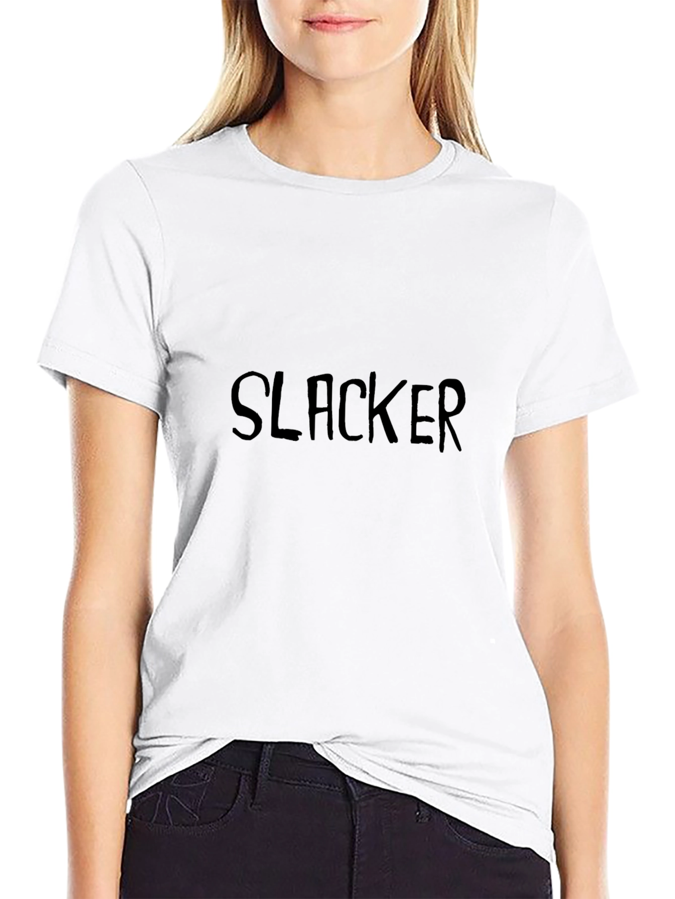 Slacker Black T-Shirt