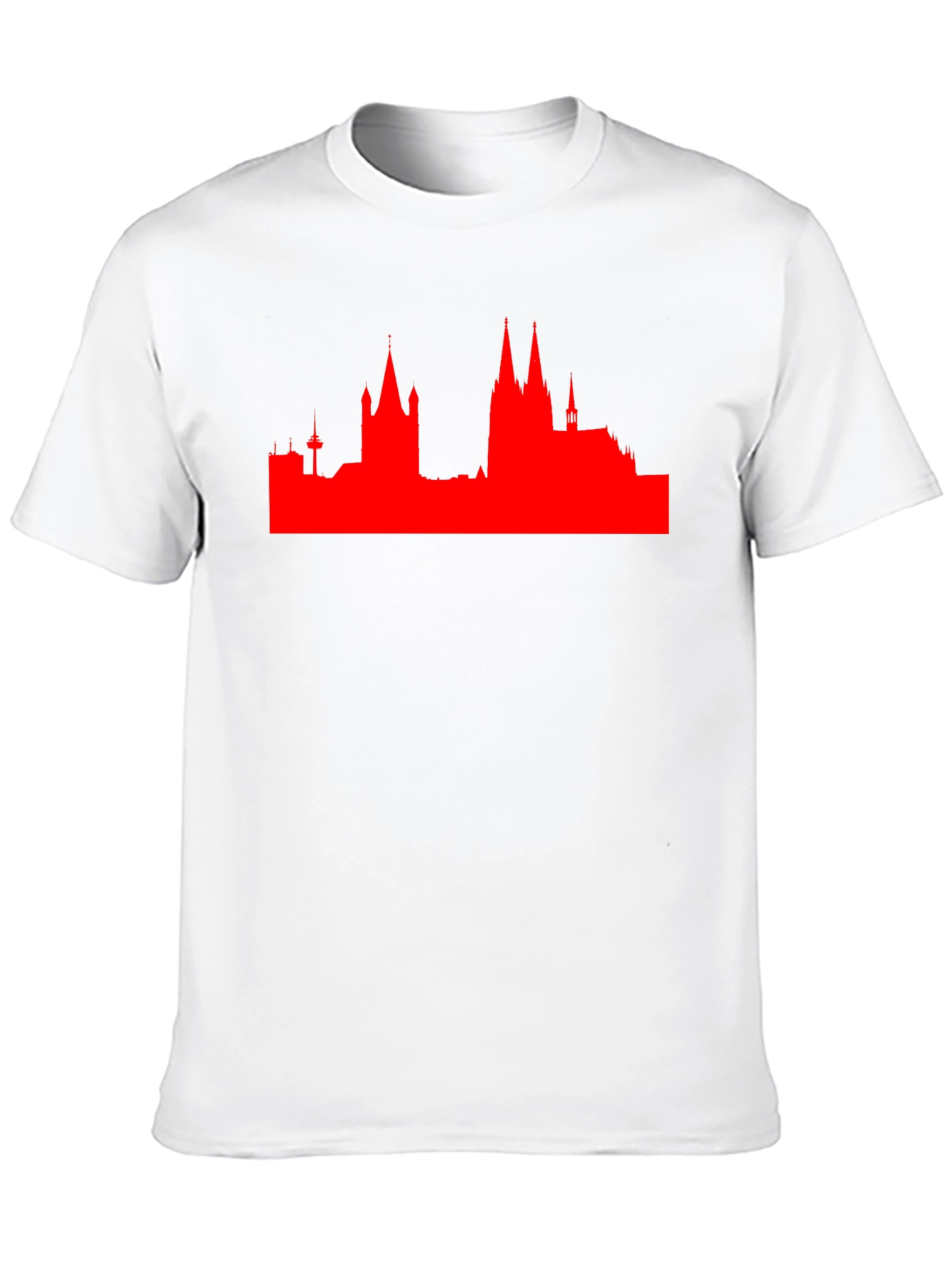 City Skyline Graphic Tee - Modern Style