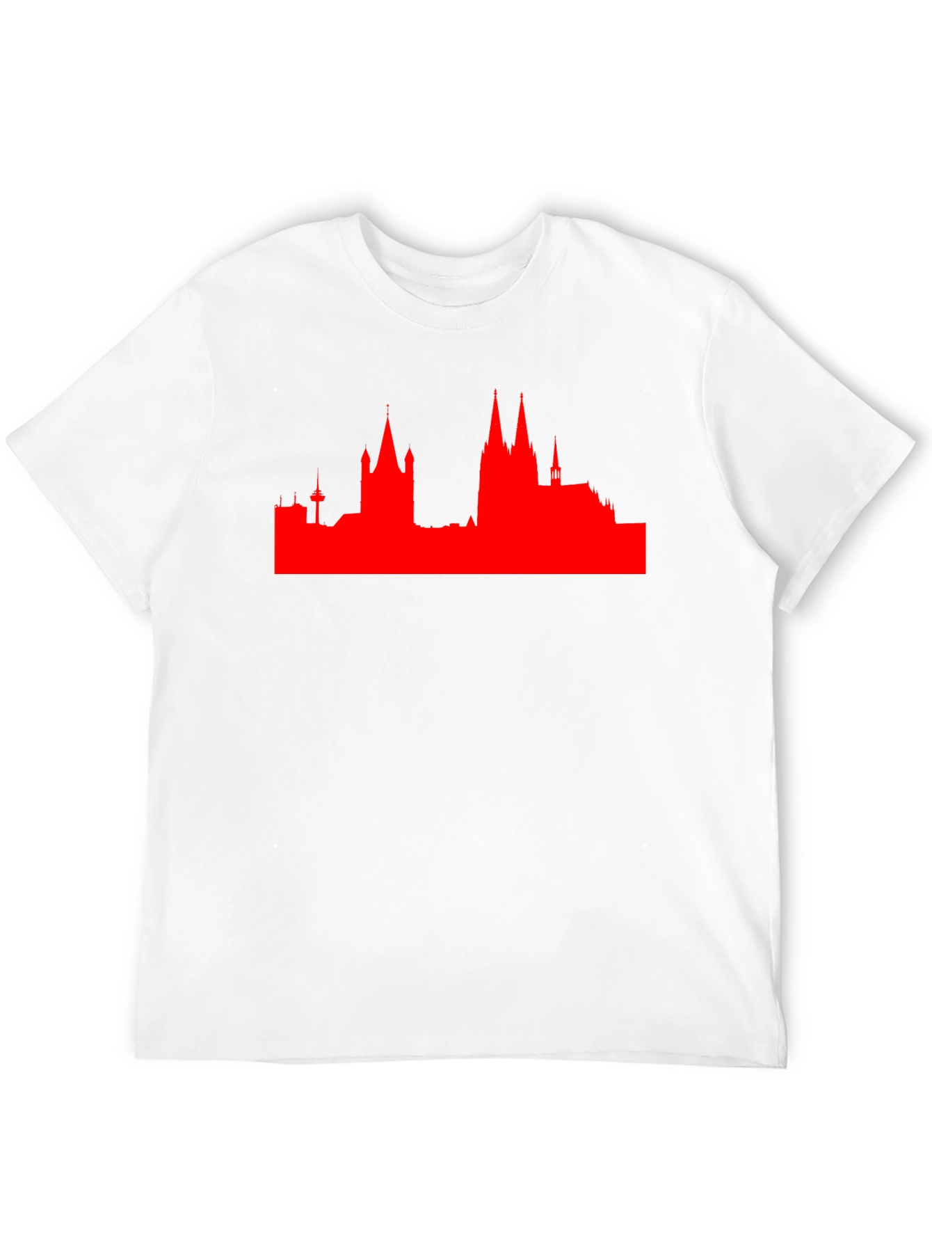 City Skyline Graphic Tee - Modern Style