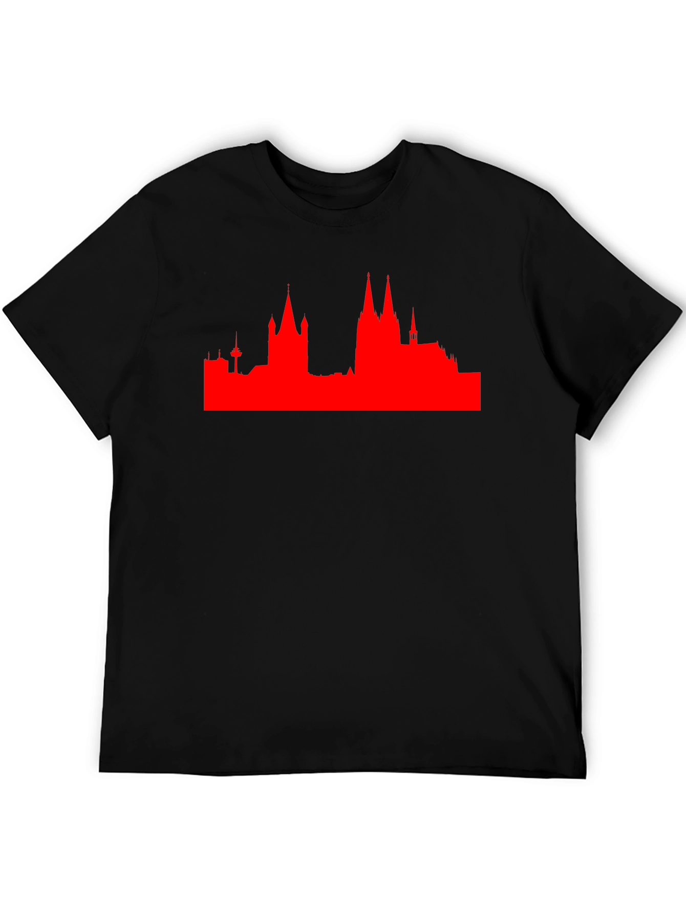 City Skyline Graphic Tee - Modern Style