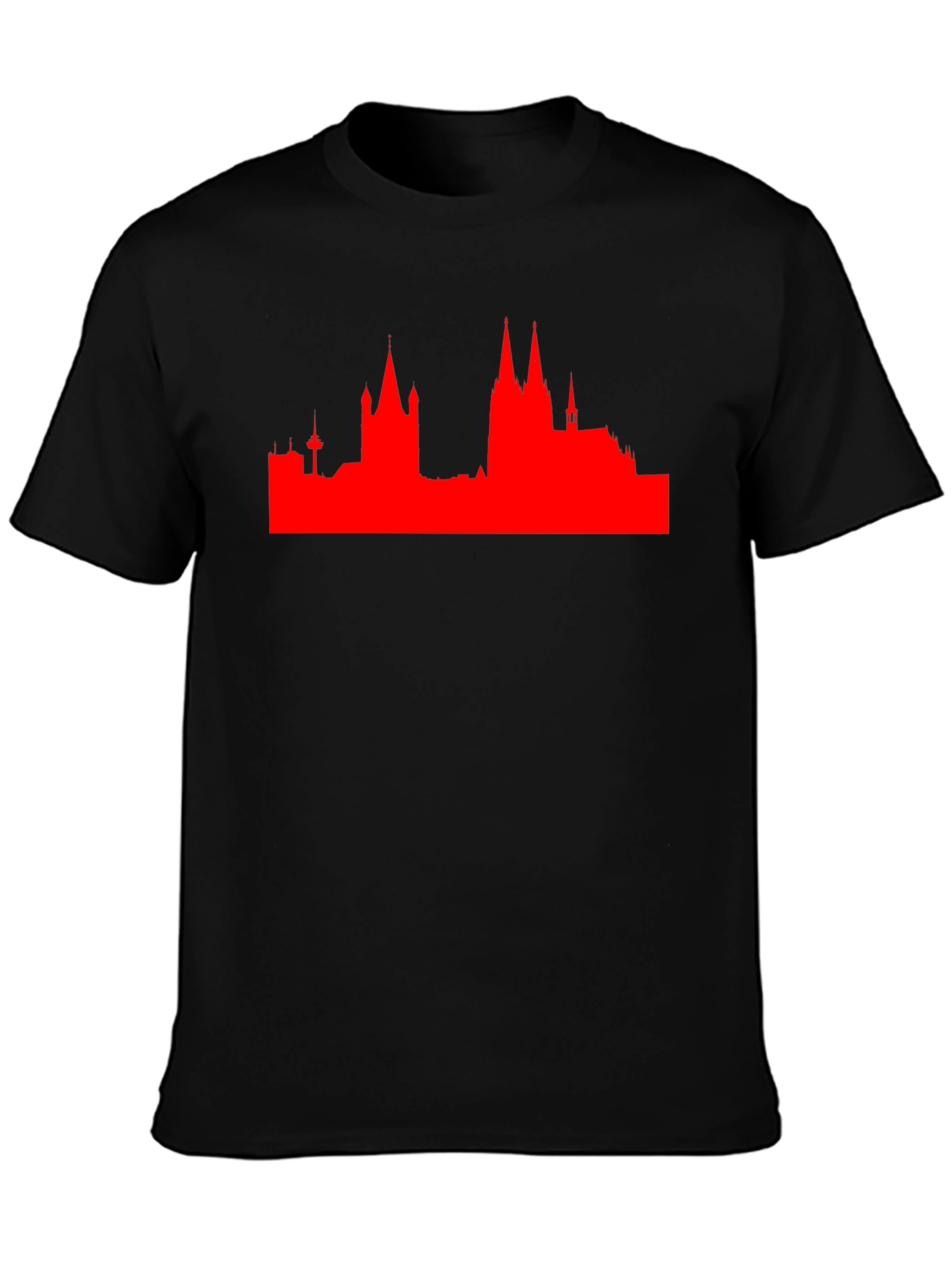 City Skyline Graphic Tee - Modern Style