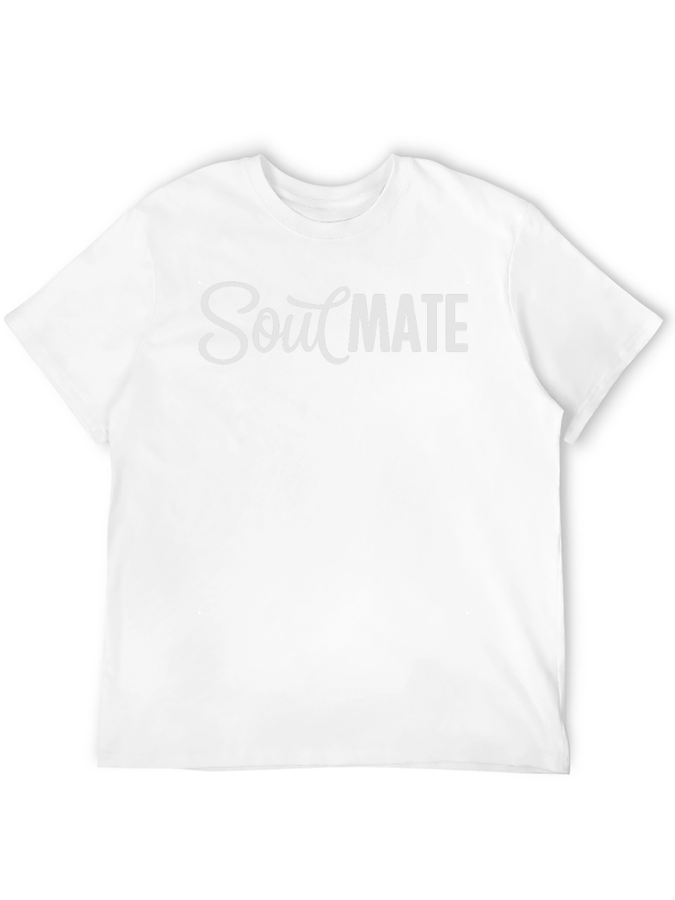 Soulmate Graphic Tee - Modern Black T-Shirt