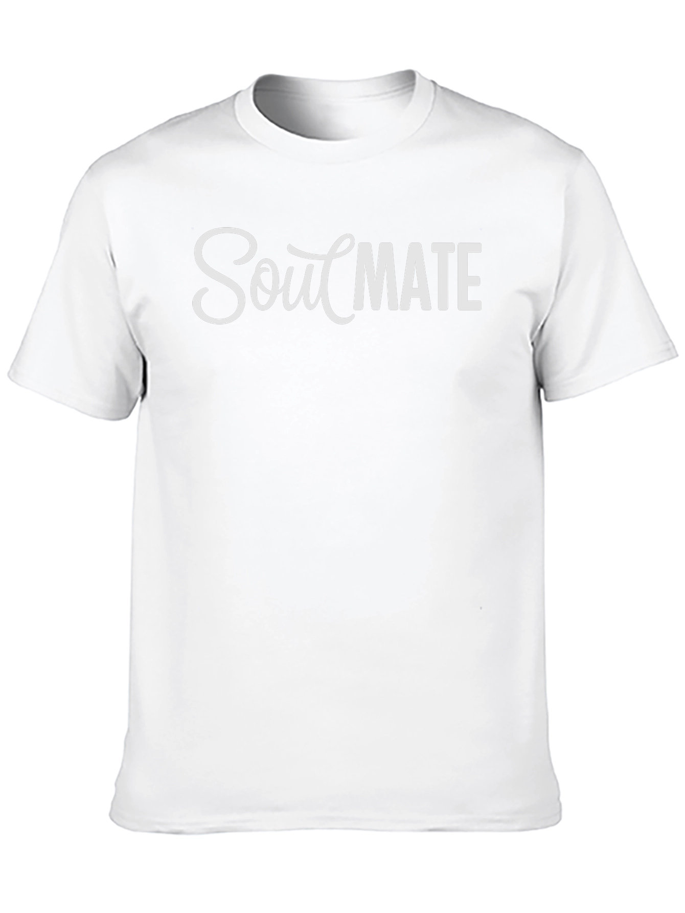 Soulmate Graphic Tee - Modern Black T-Shirt