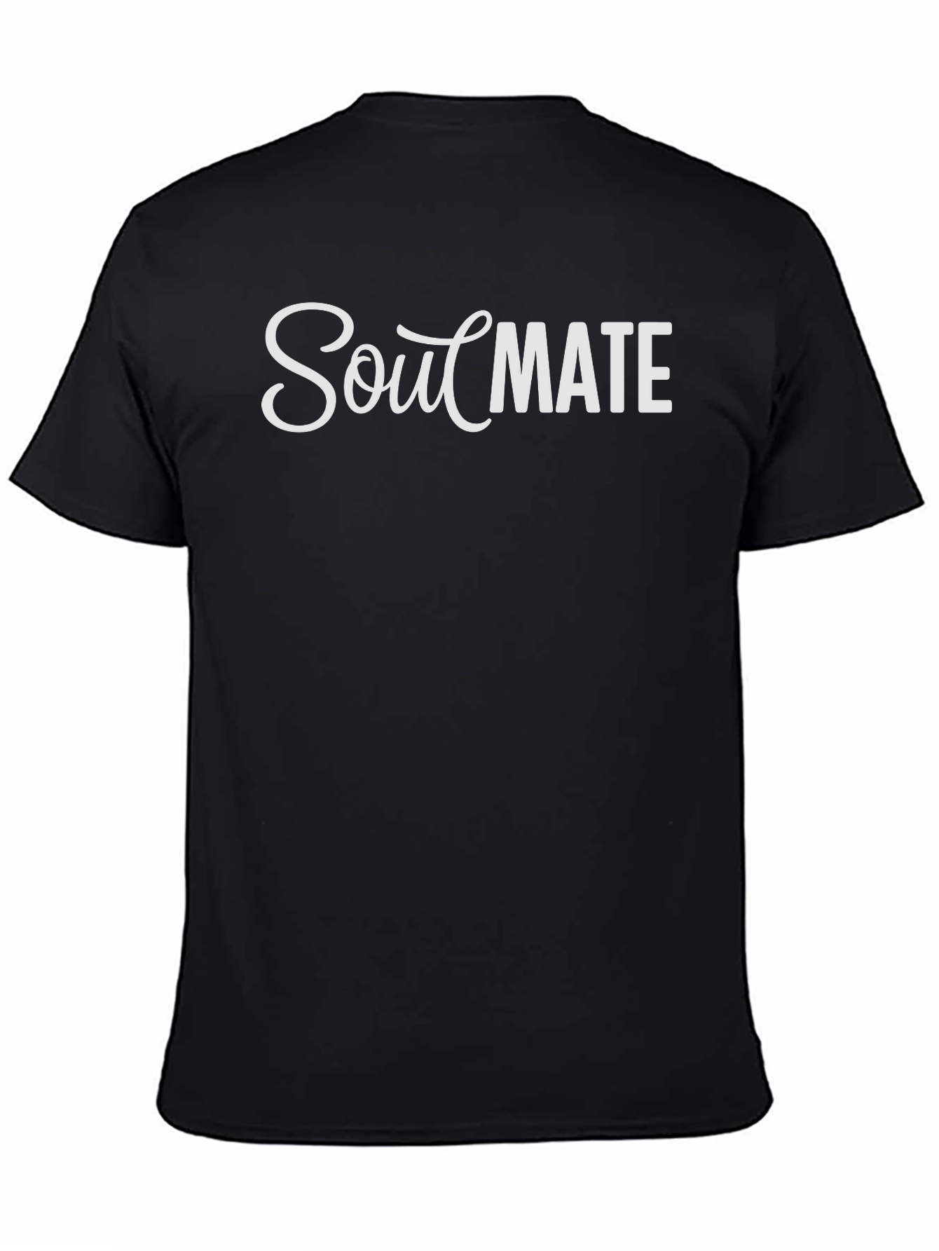 Soulmate Graphic Tee - Modern Black T-Shirt
