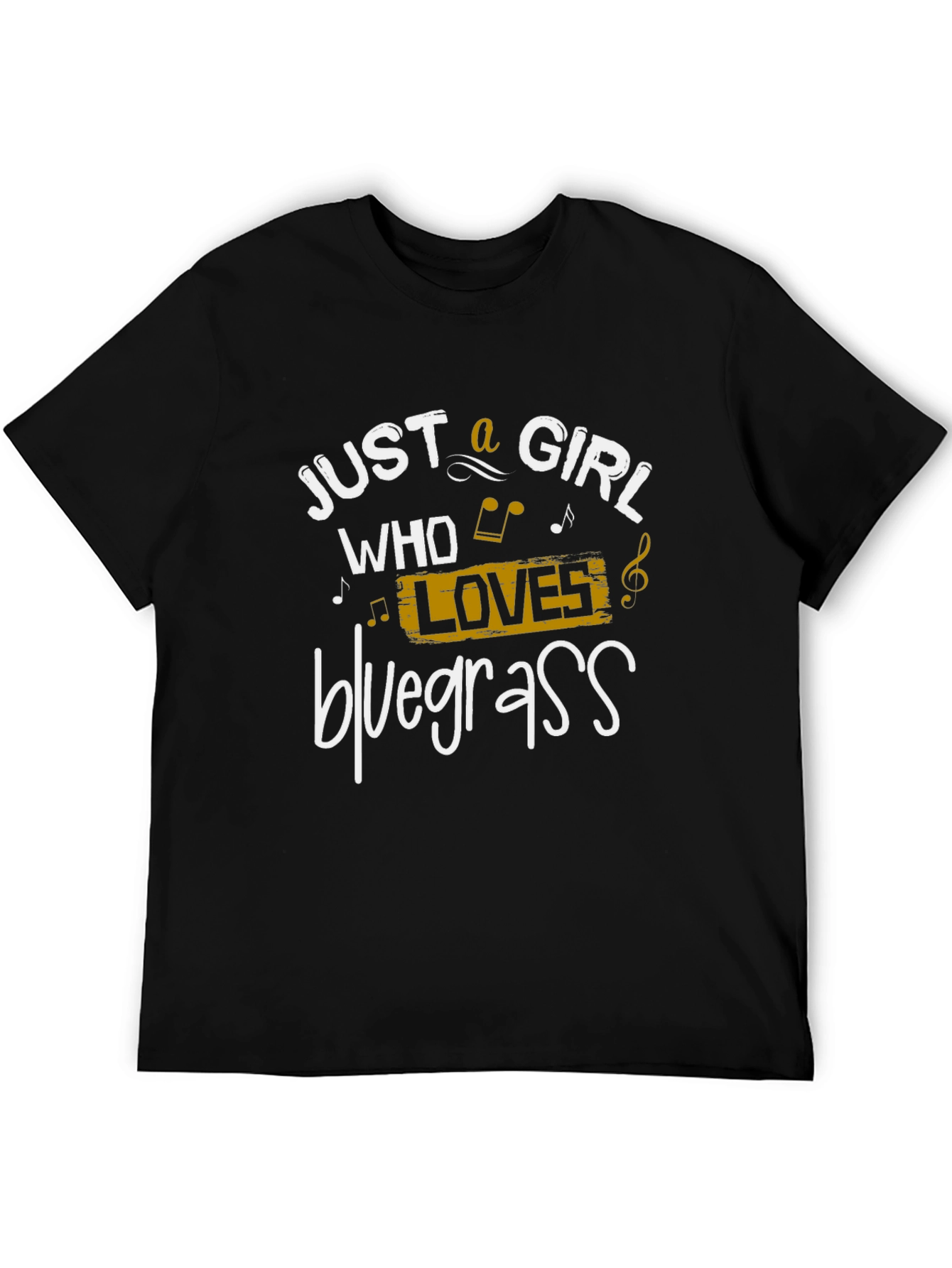 Just a Girl Who Loves Bluegrass T-Shirt