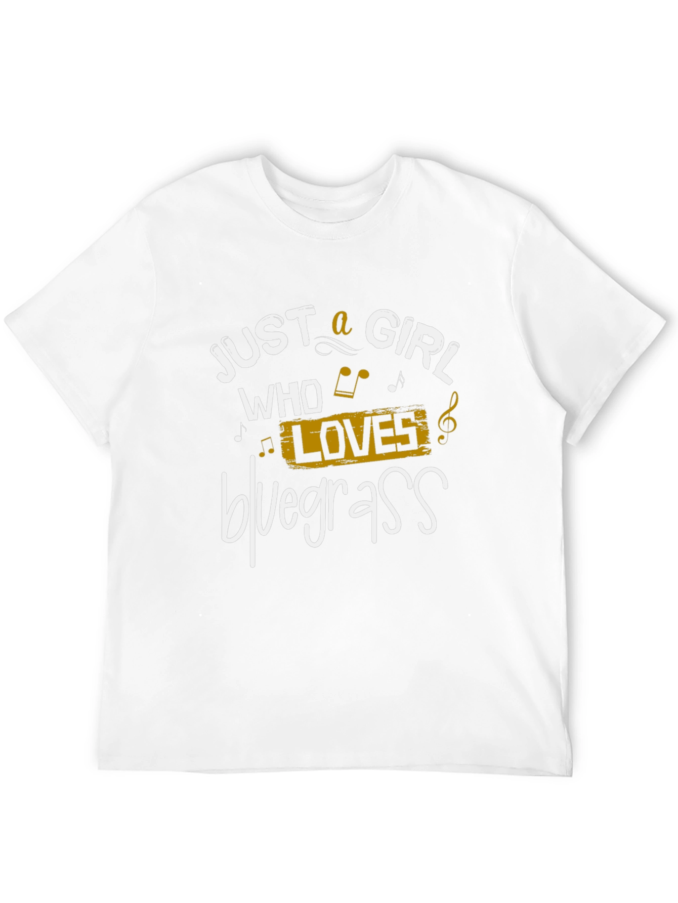 Just a Girl Who Loves Bluegrass T-Shirt