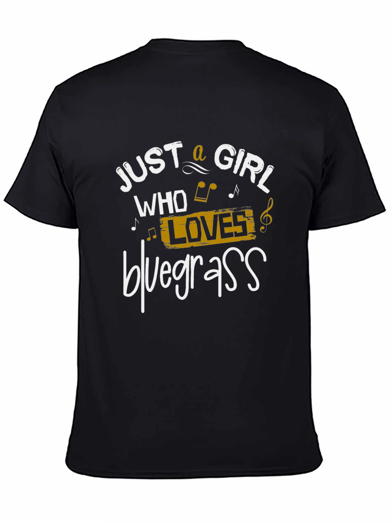 Just a Girl Who Loves Bluegrass T-Shirt