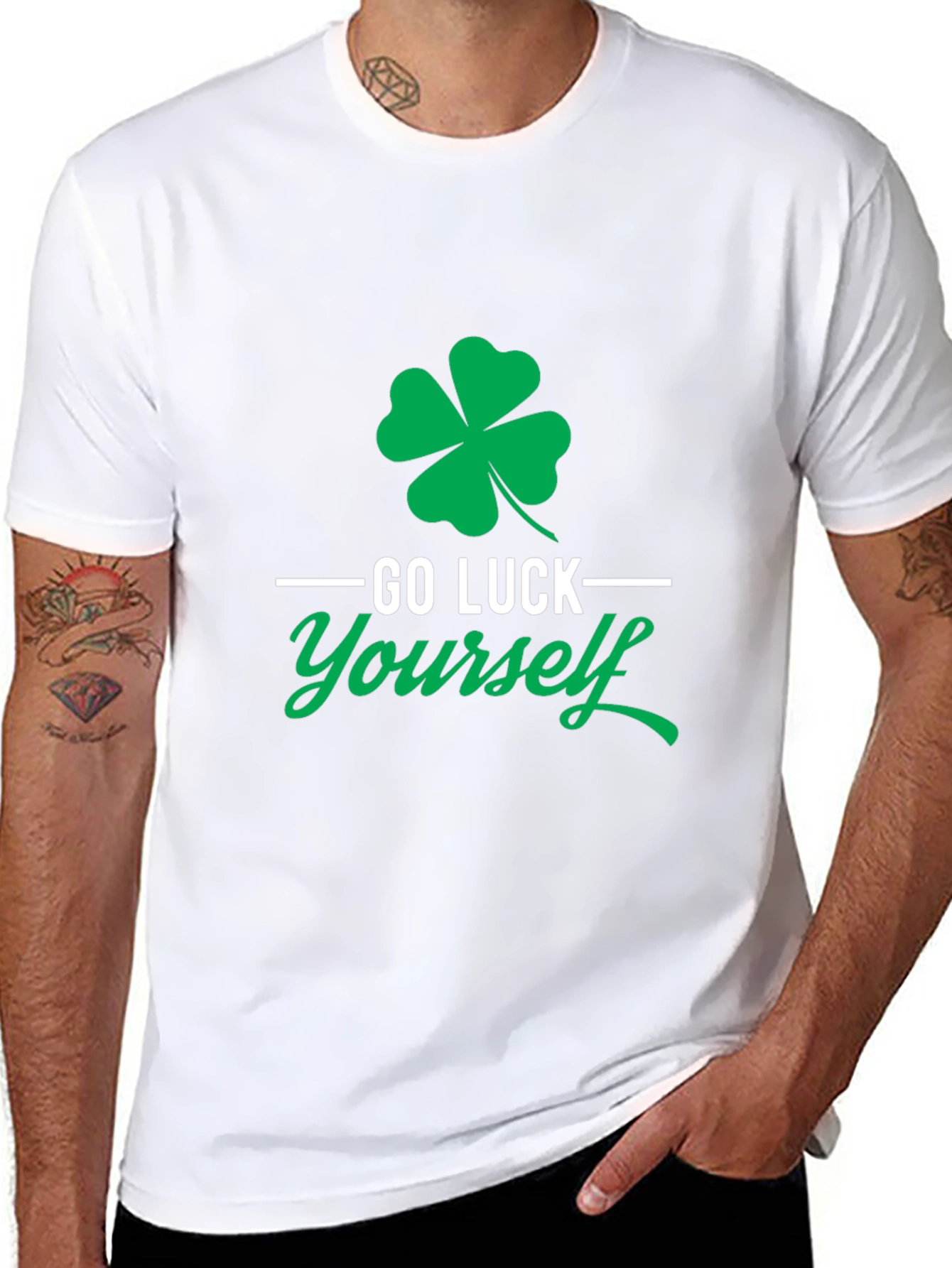 Go Luck Yourself St. Patricks Day T-Shirt