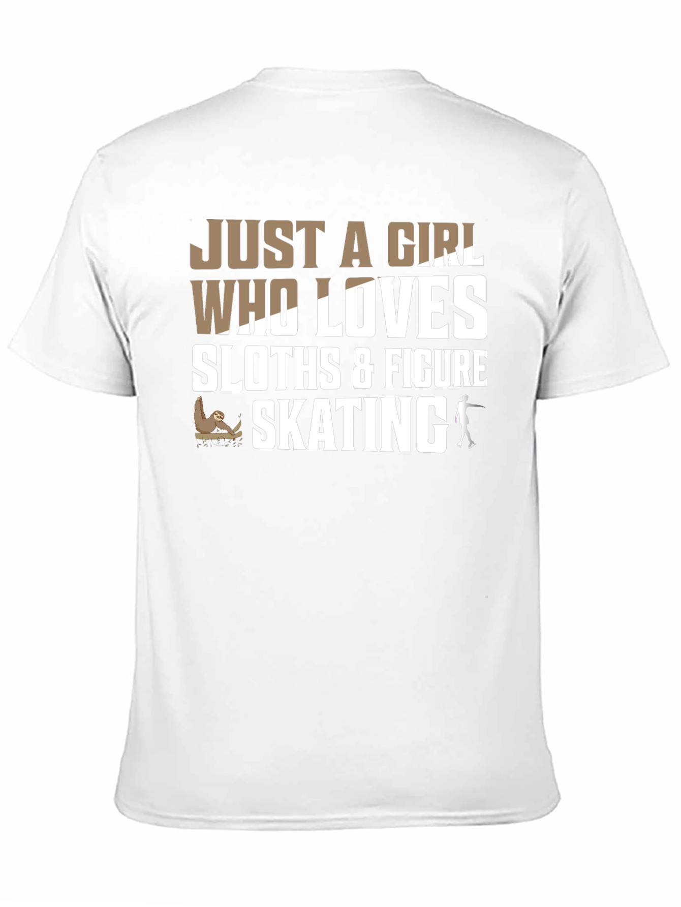 Sloth & Figure Skating Lover T-Shirt