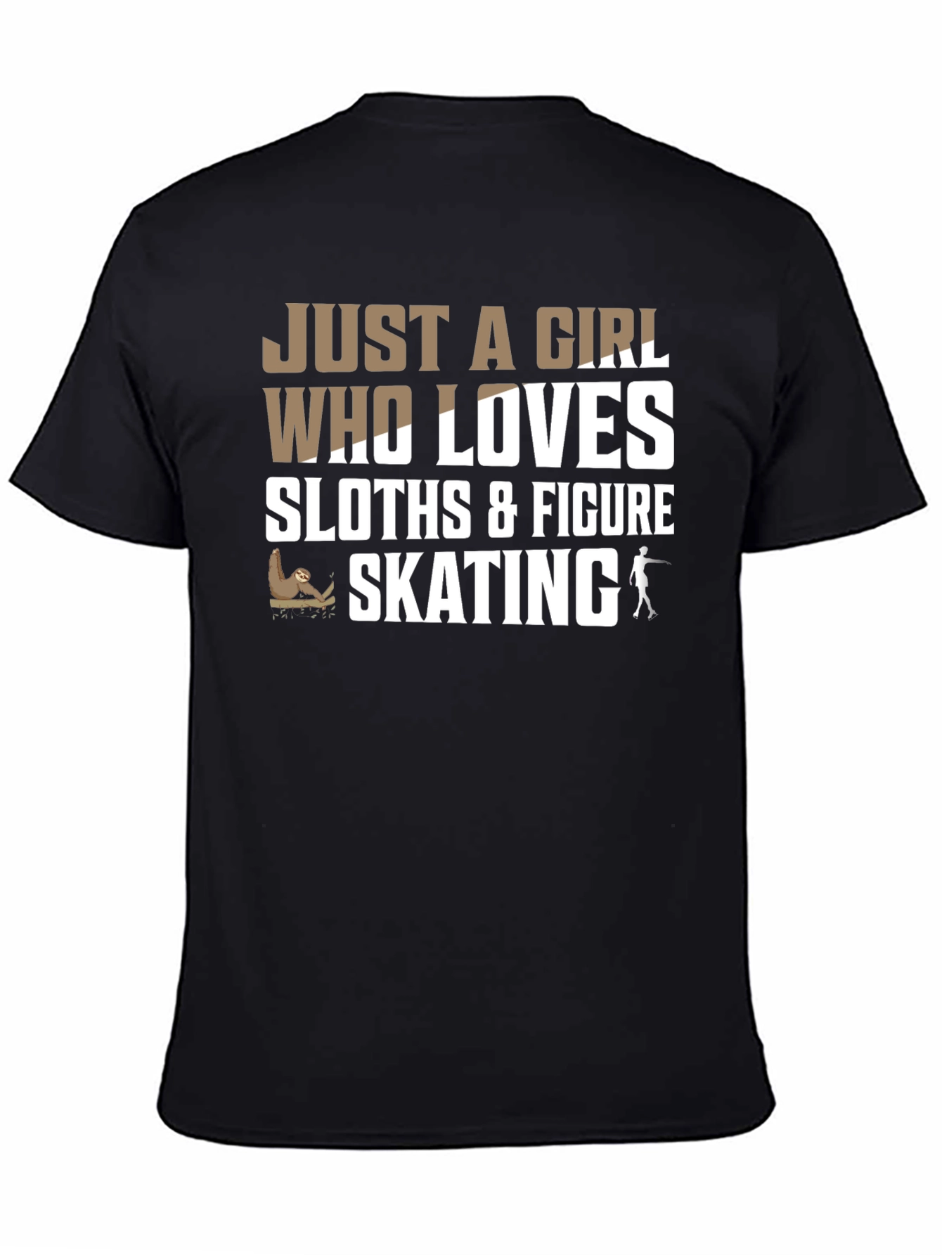 Sloth & Figure Skating Lover T-Shirt