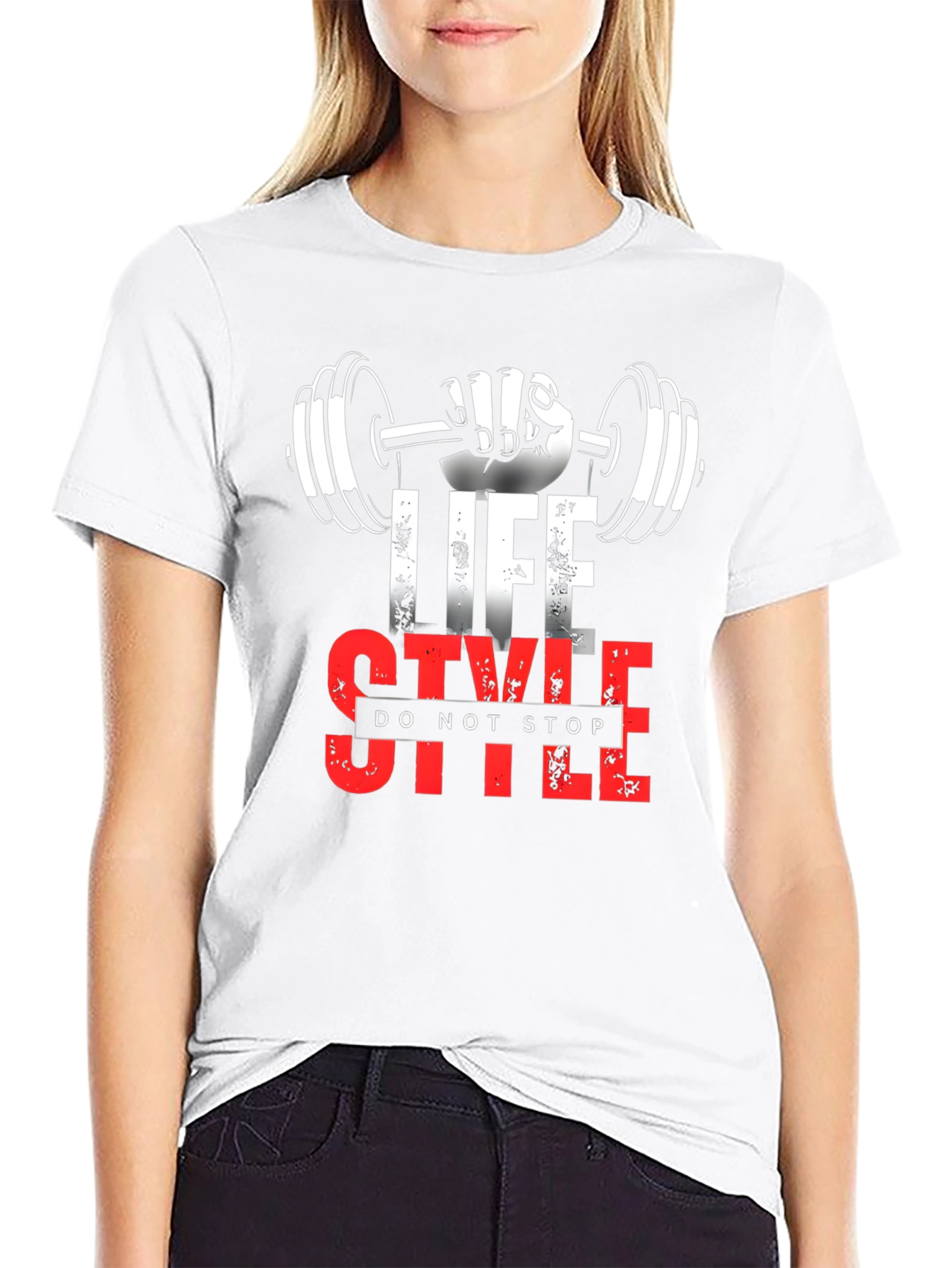 Lifestyle Fitness T-Shirt - Do Not Stop