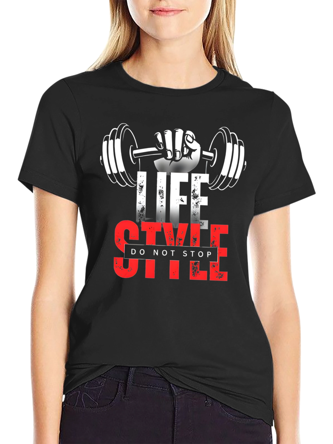 Lifestyle Fitness T-Shirt - Do Not Stop