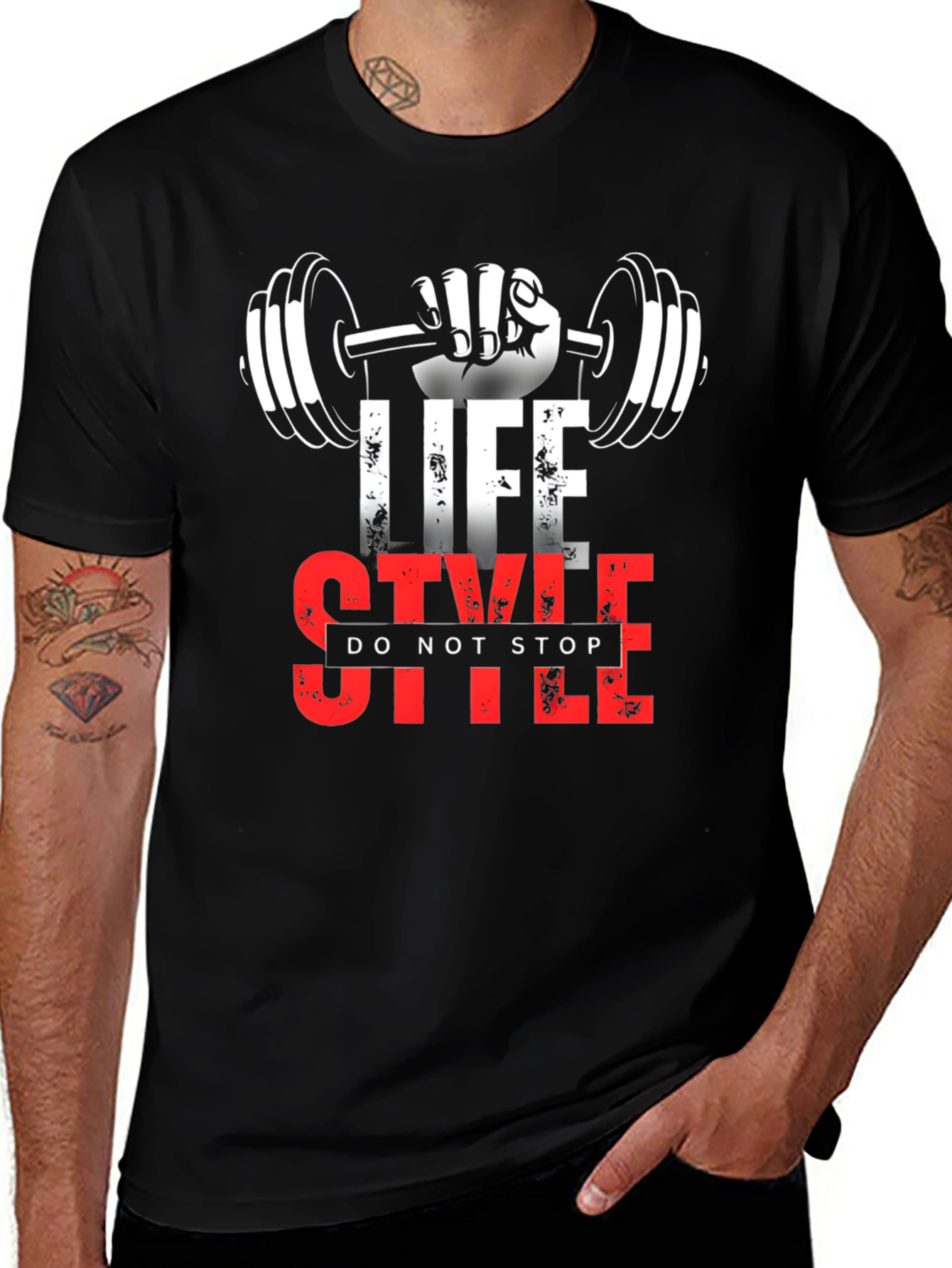 Lifestyle Fitness T-Shirt - Do Not Stop