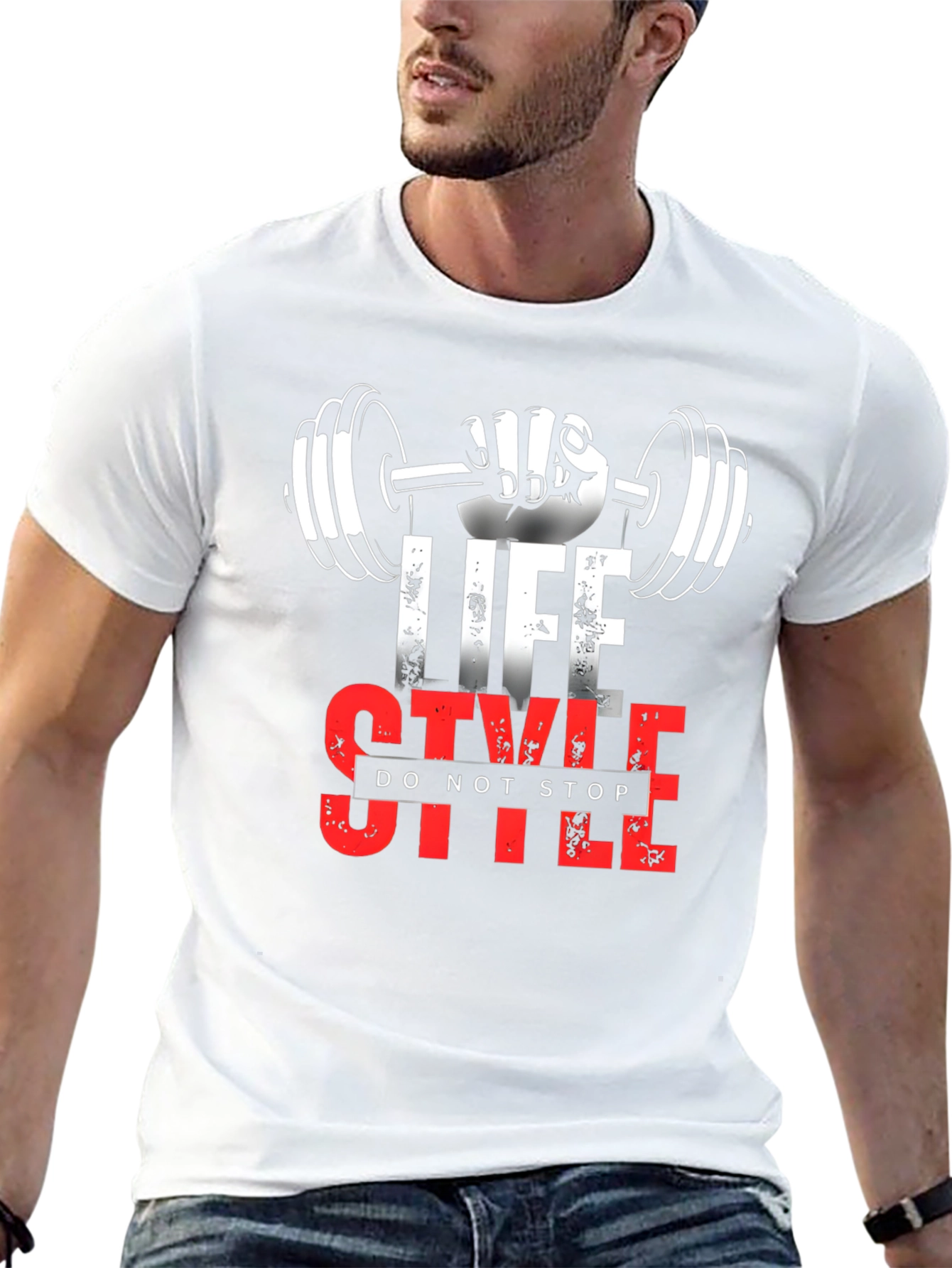 Lifestyle Fitness T-Shirt - Do Not Stop