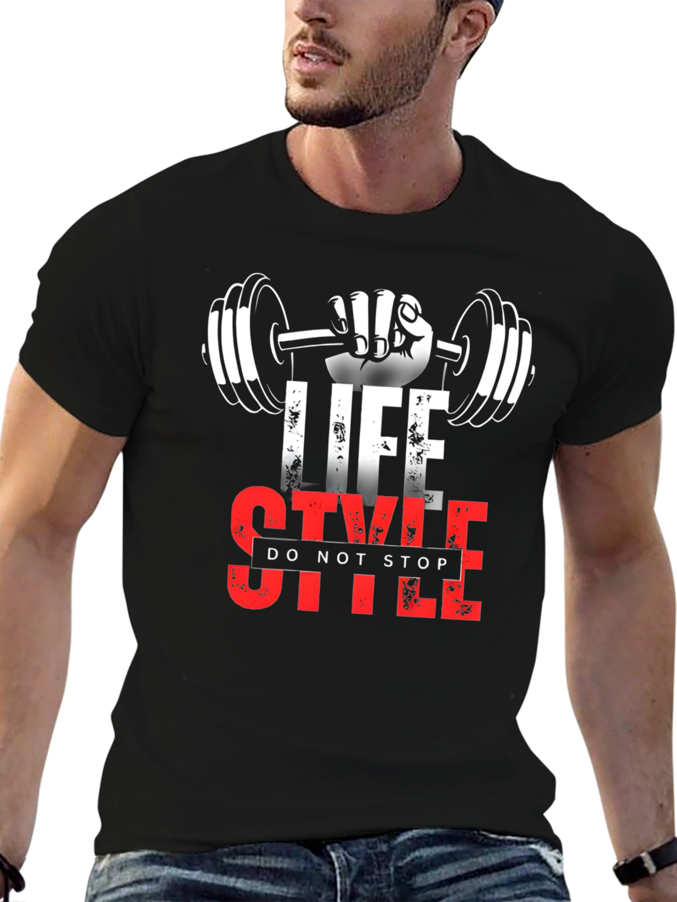 Lifestyle Fitness T-Shirt - Do Not Stop