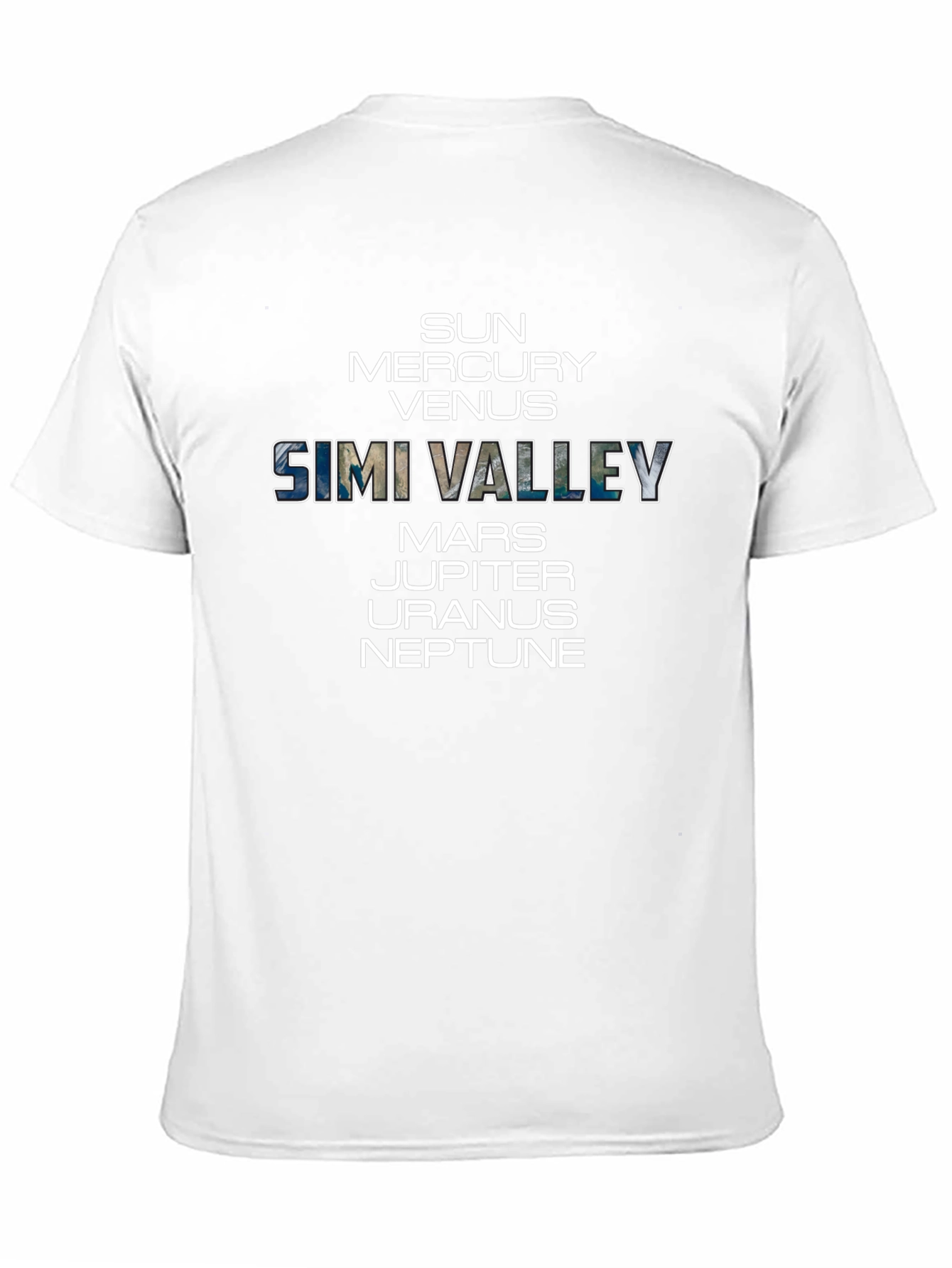 Simi Valley Planets T-Shirt