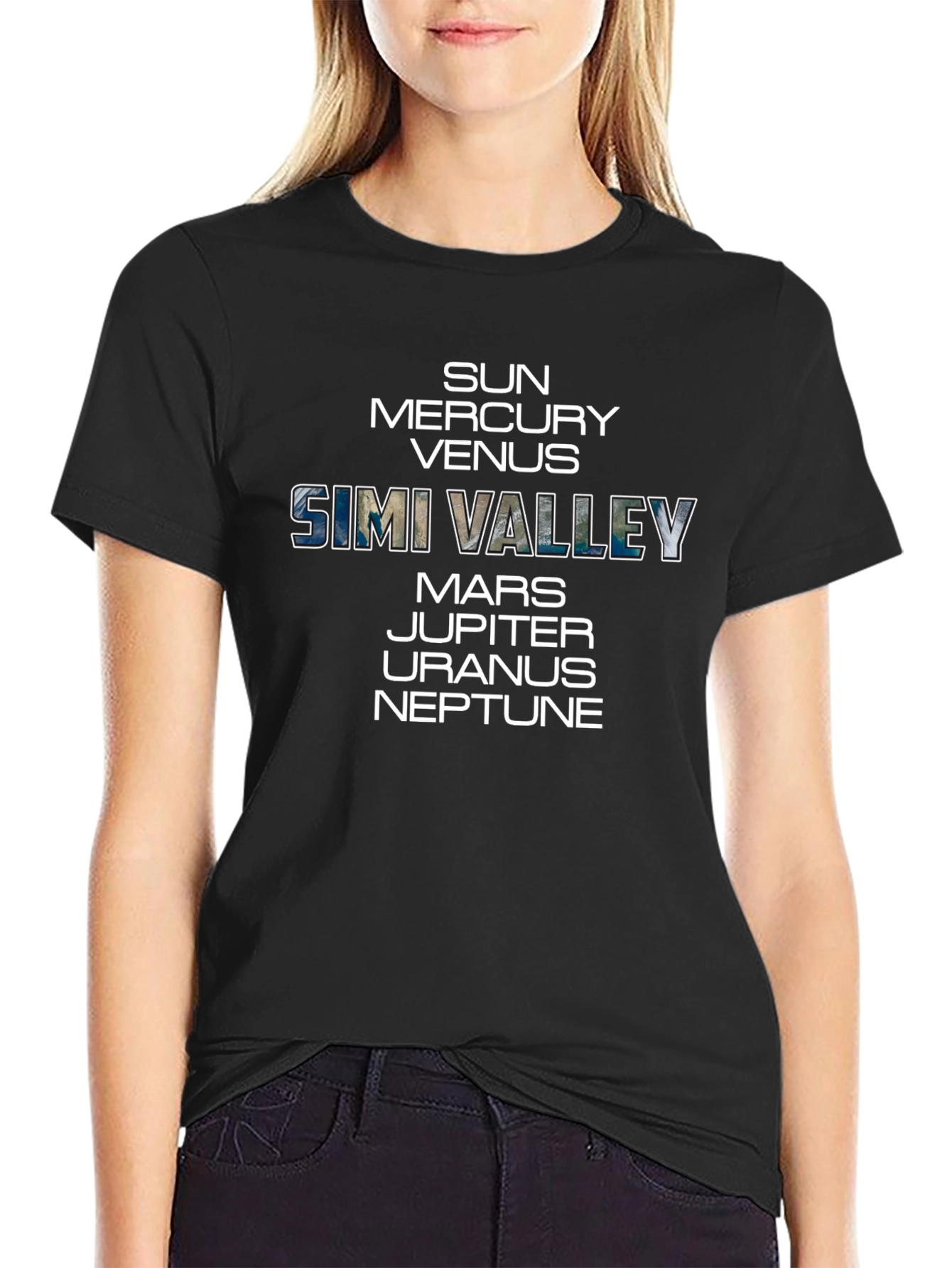 Simi Valley Planets T-Shirt
