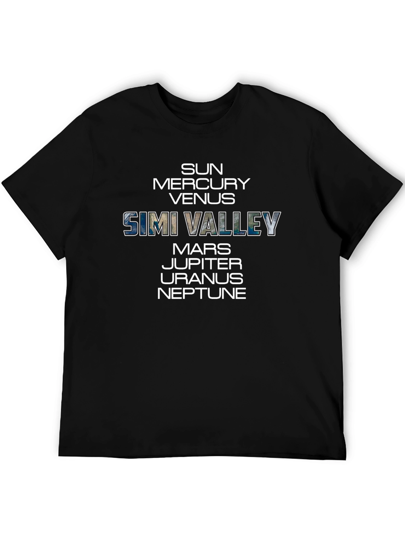 Simi Valley Planets T-Shirt
