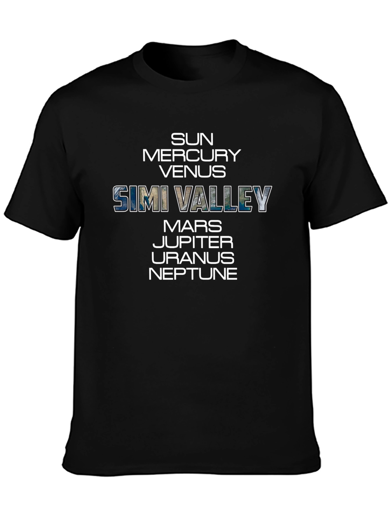 Simi Valley Planets T-Shirt