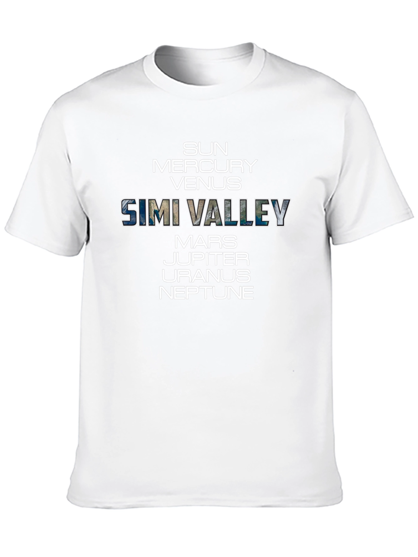 Simi Valley Planets T-Shirt