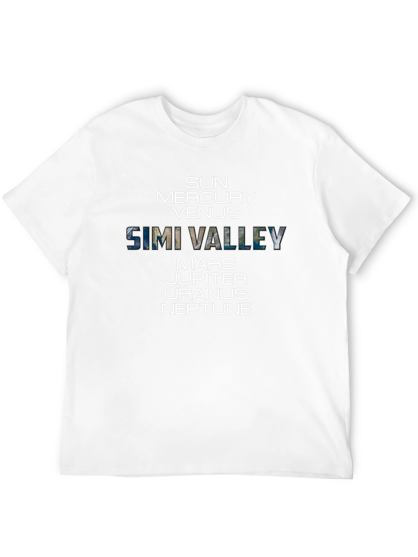 Simi Valley Planets T-Shirt