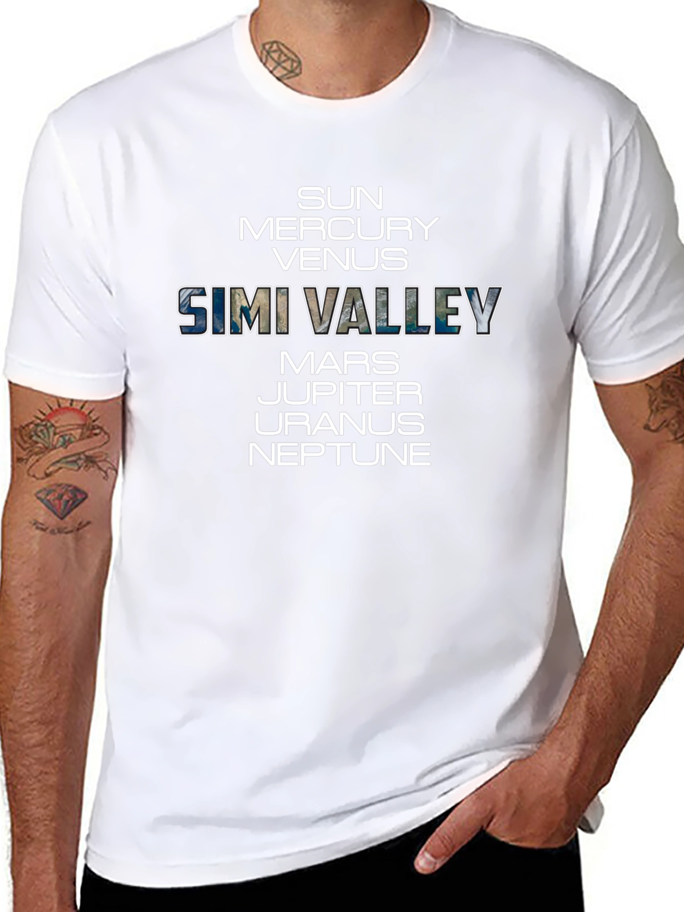 Simi Valley Planets T-Shirt