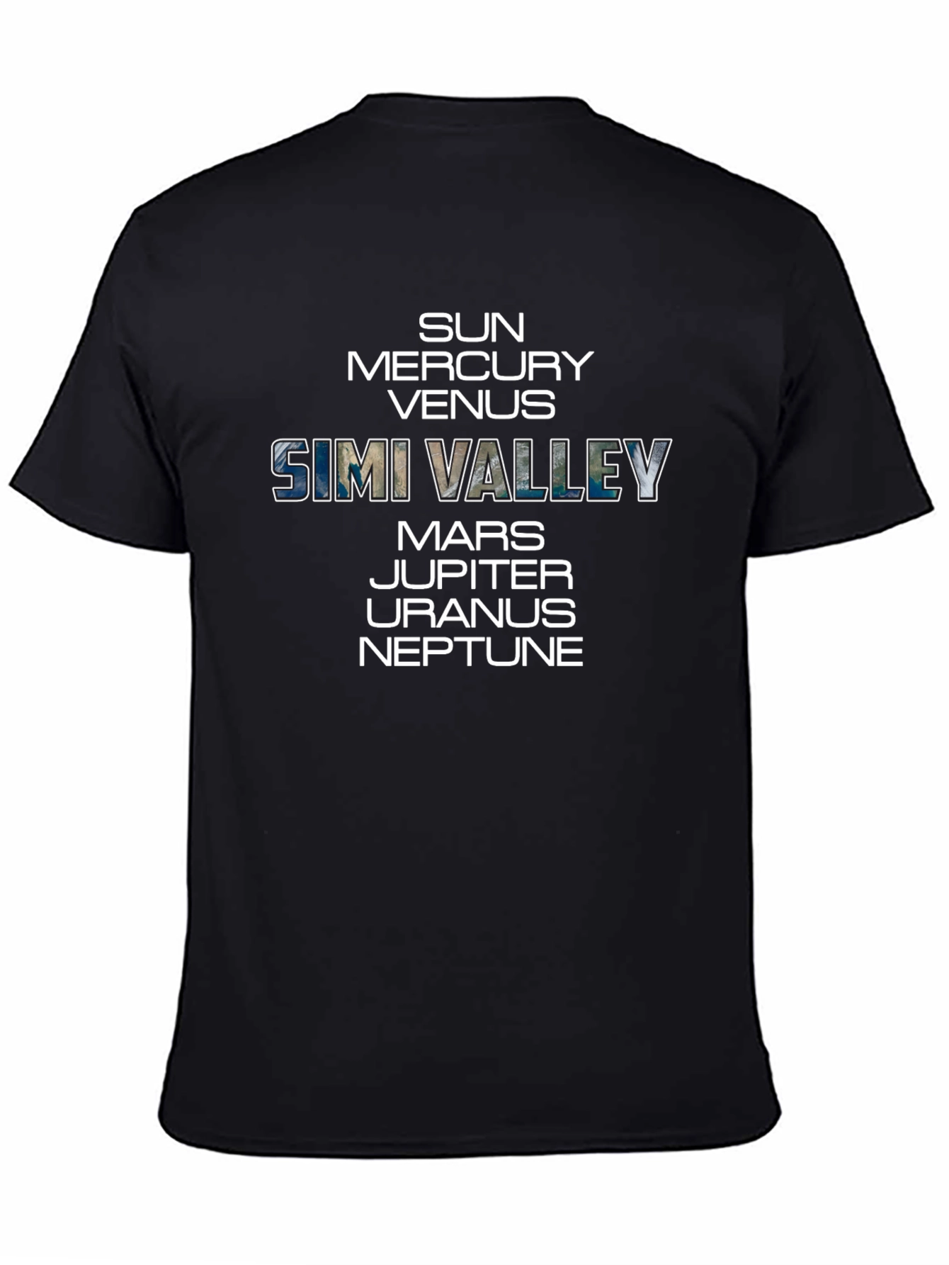 Simi Valley Planets T-Shirt