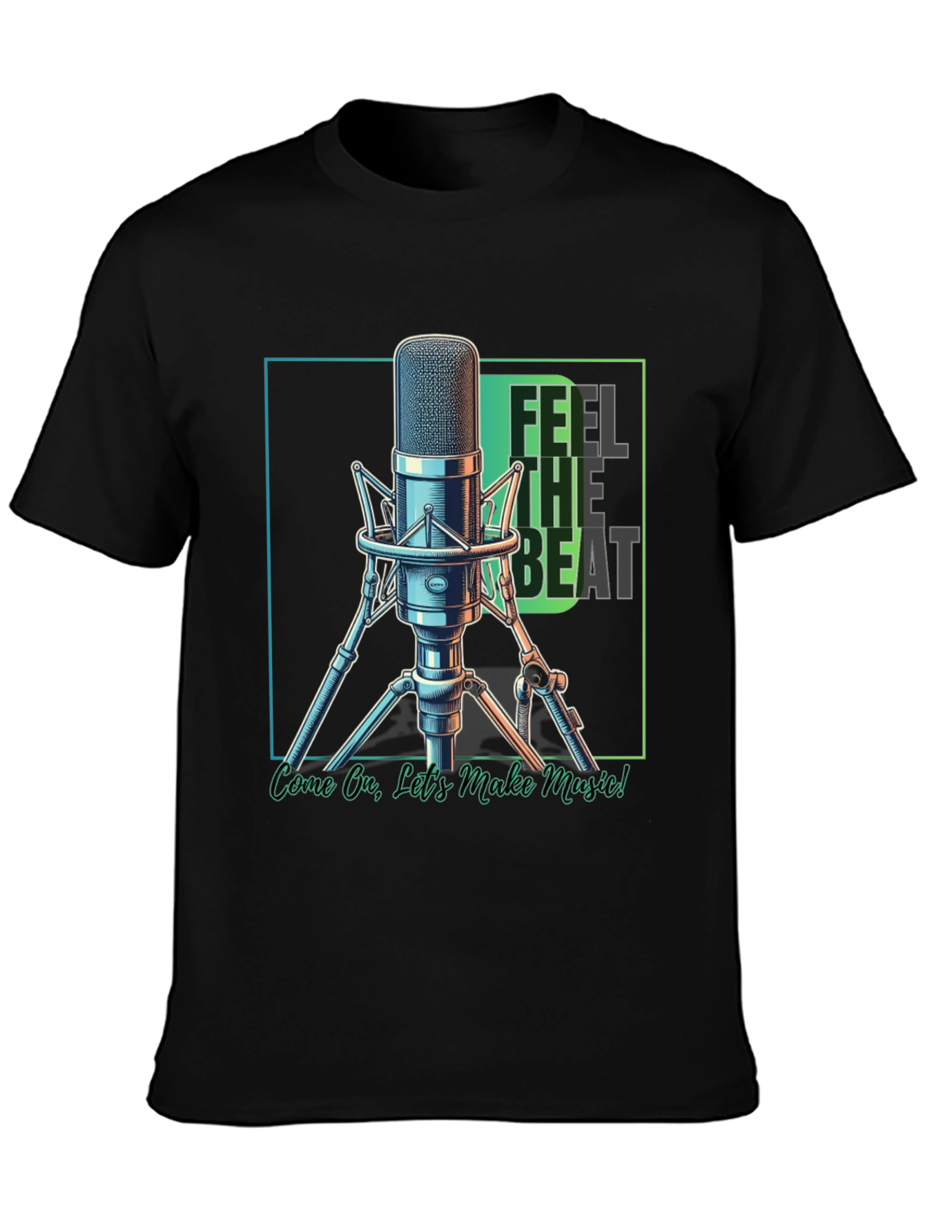 Feel the Beat Music T-Shirt