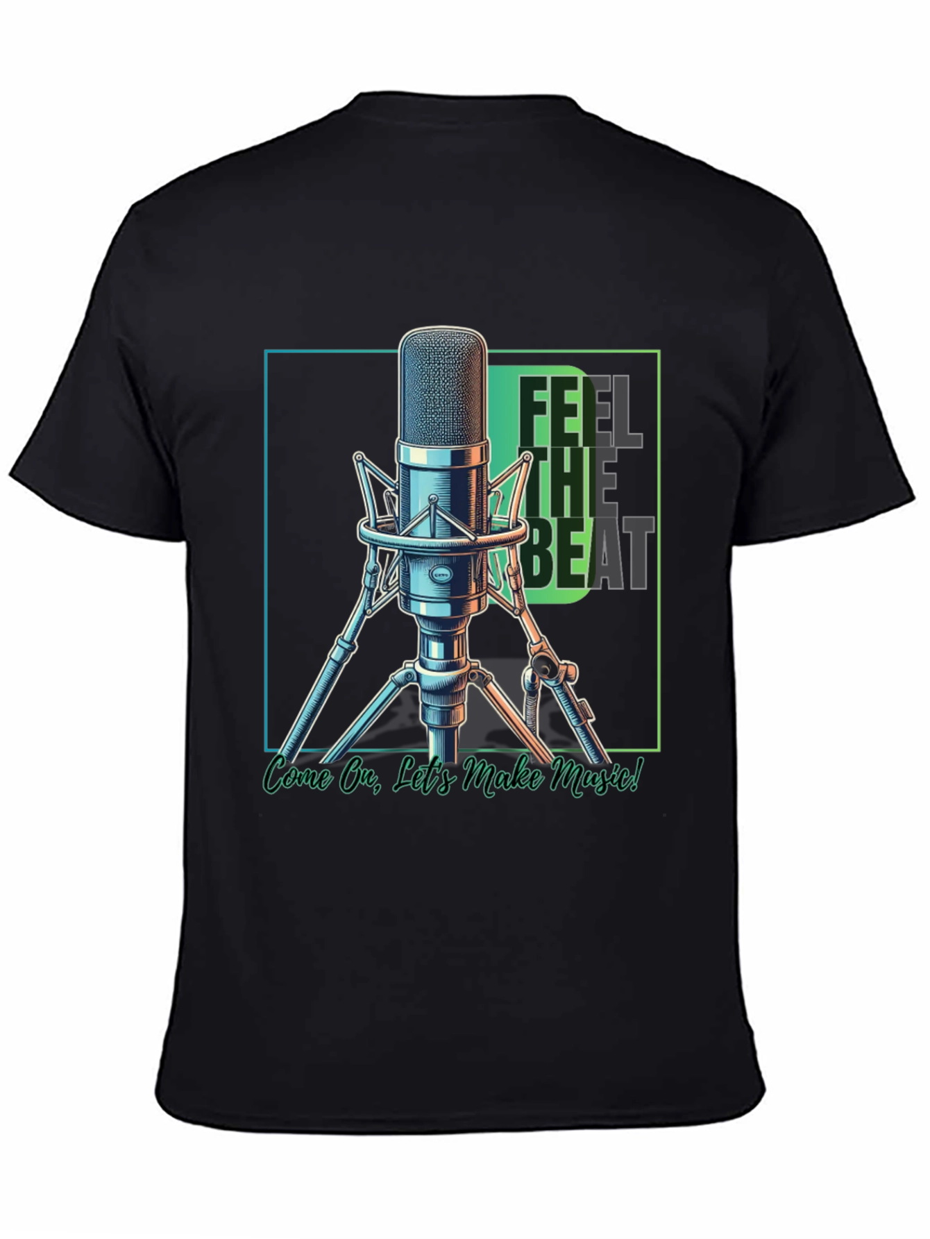 Feel the Beat Music T-Shirt