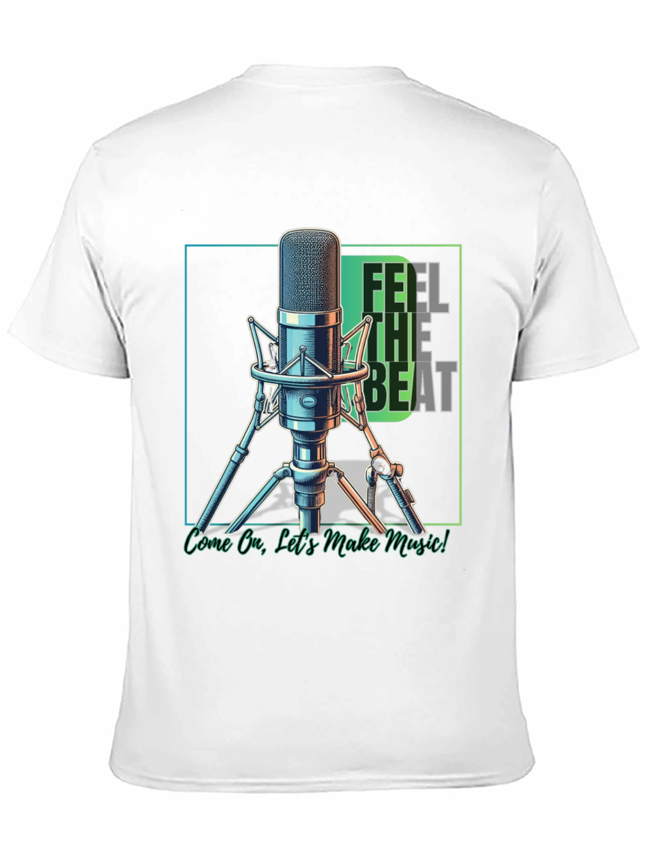 Feel the Beat Music T-Shirt