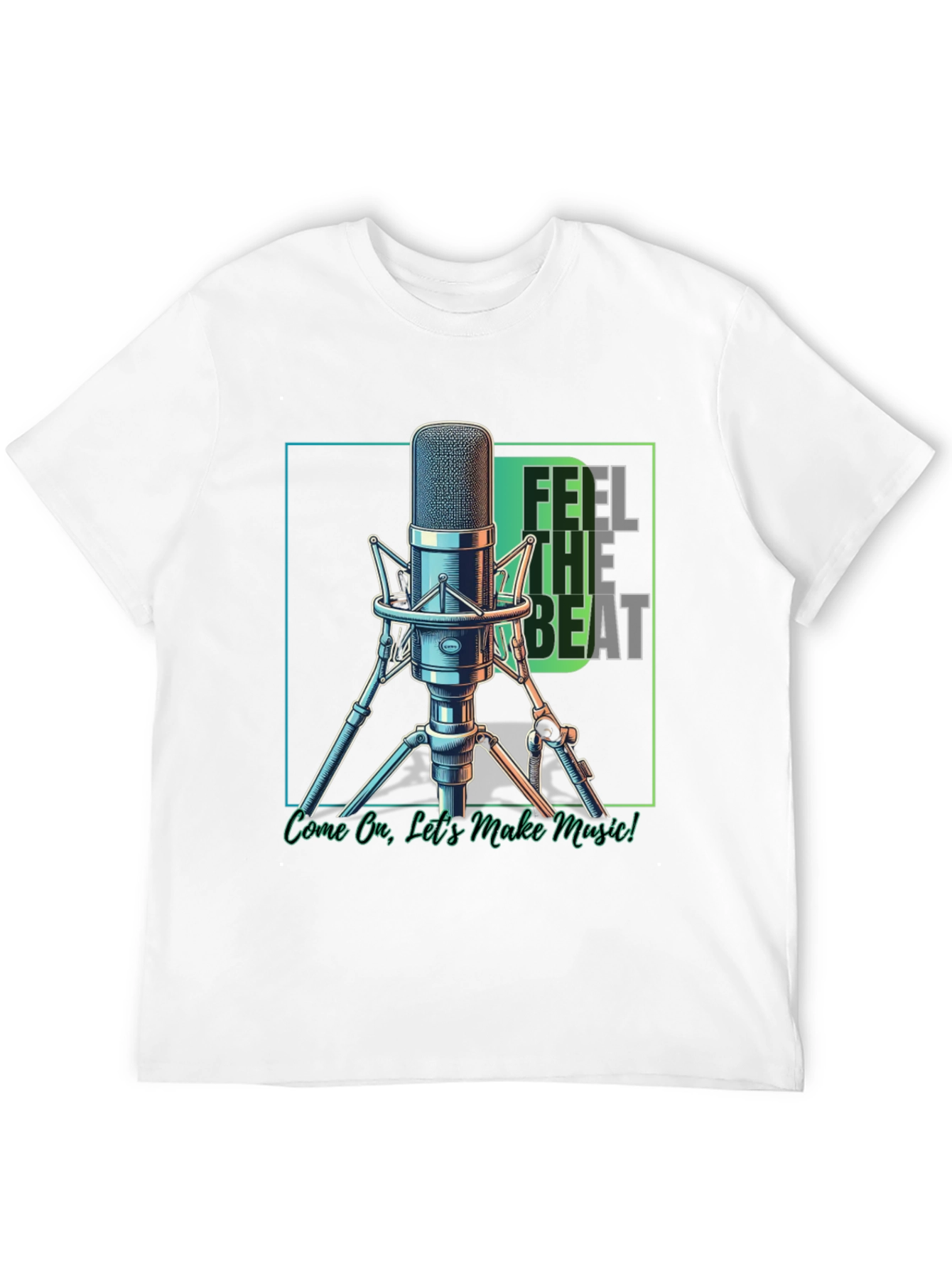 Feel the Beat Music T-Shirt