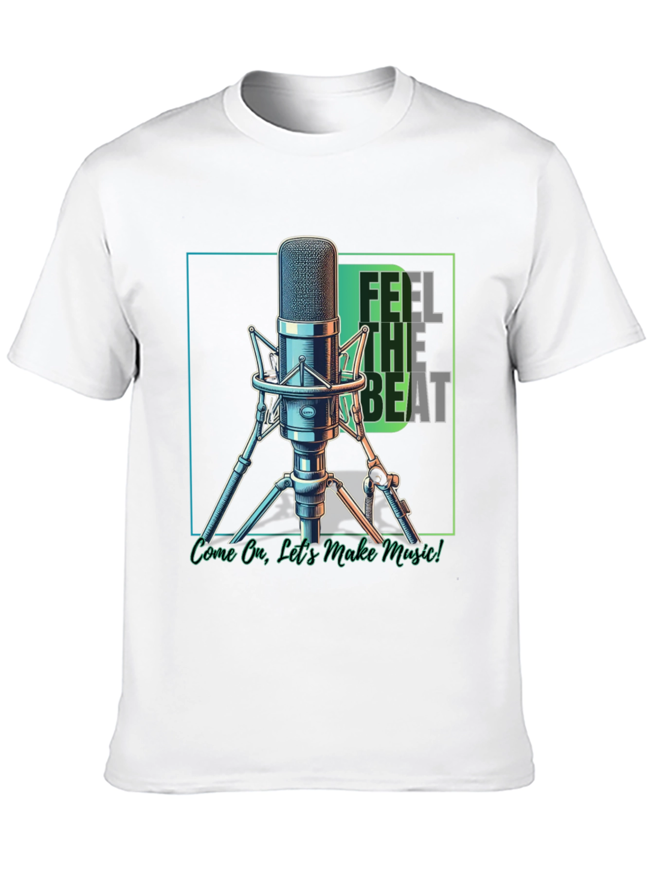 Feel the Beat Music T-Shirt